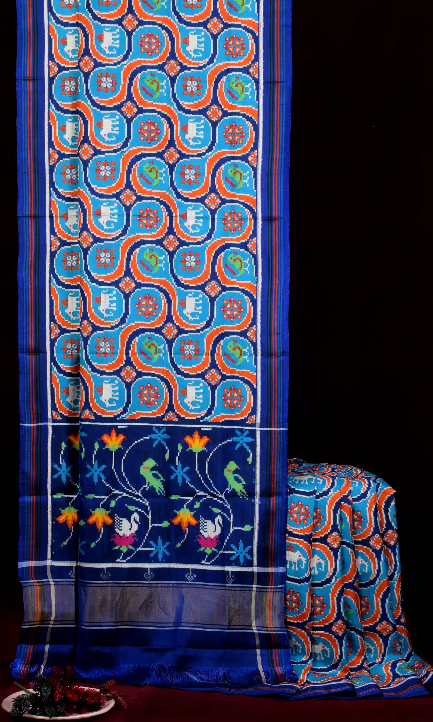 Double Ikat Patola Saree