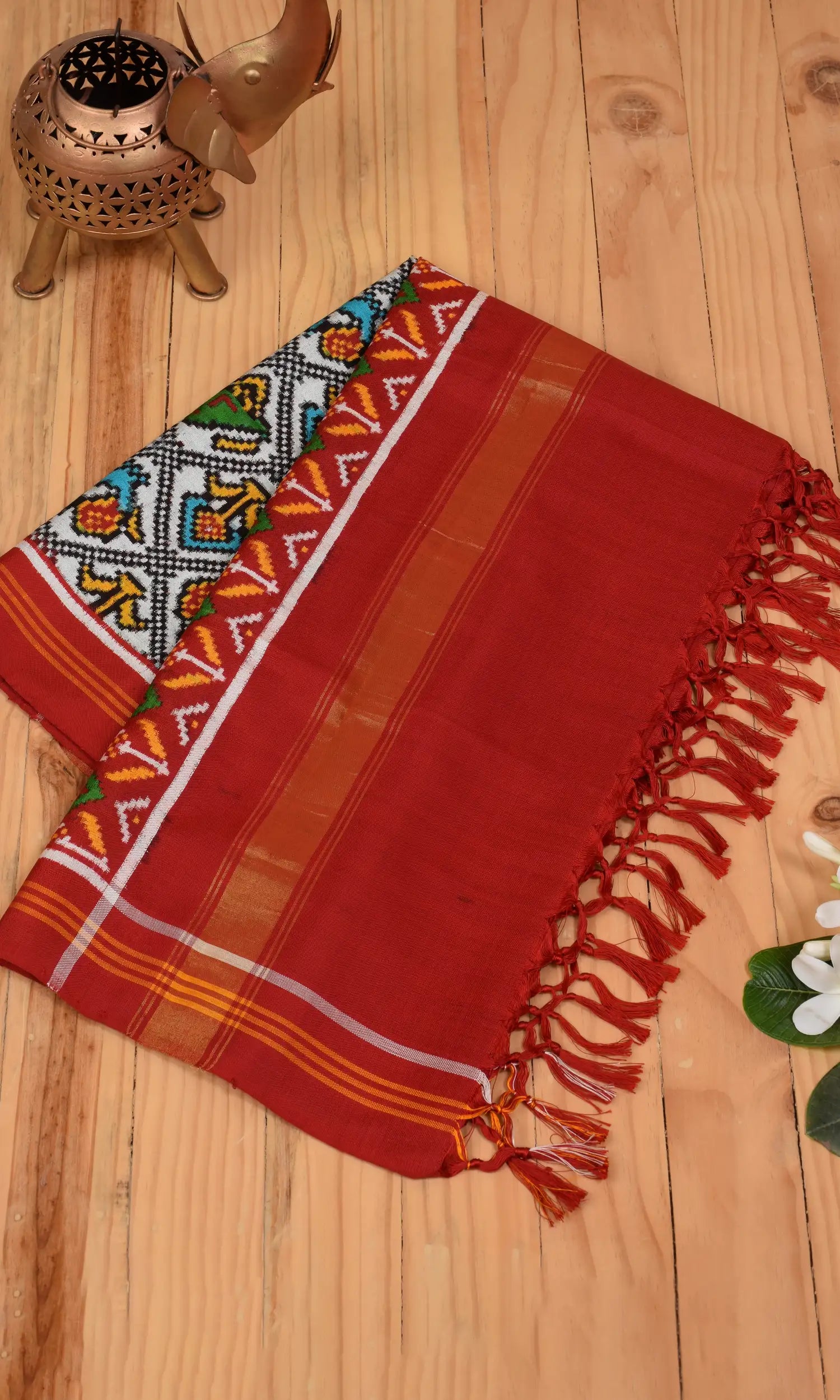 Double Ikat Patola Dupatta