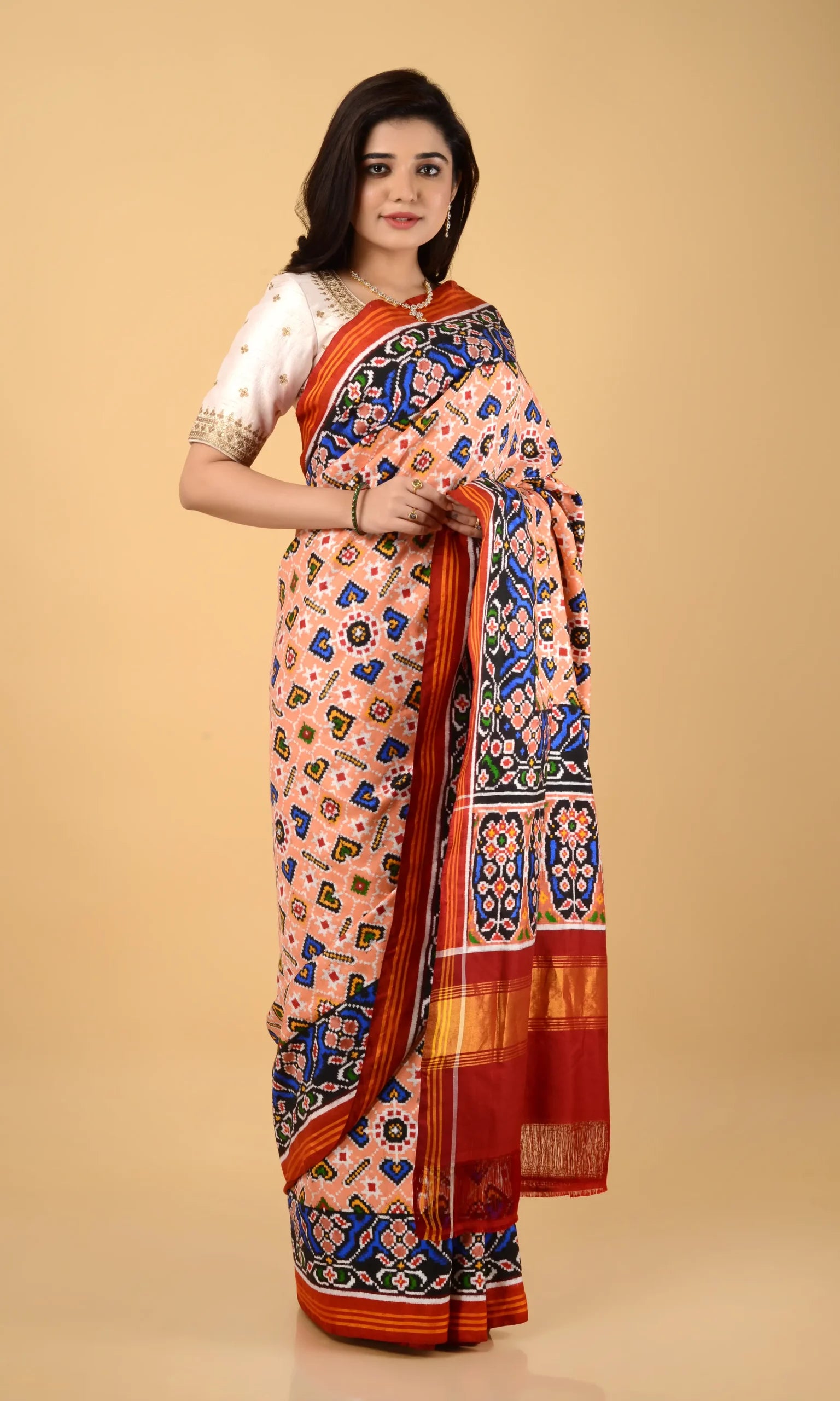Double Ikat Patola Saree