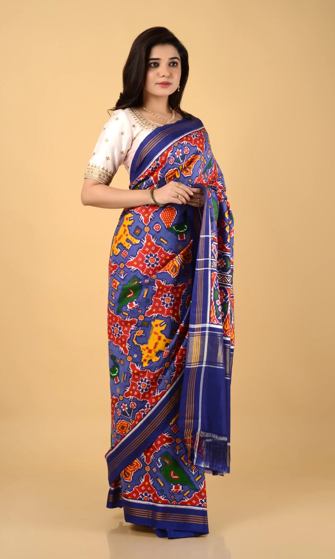 Double Ikat Patola Saree