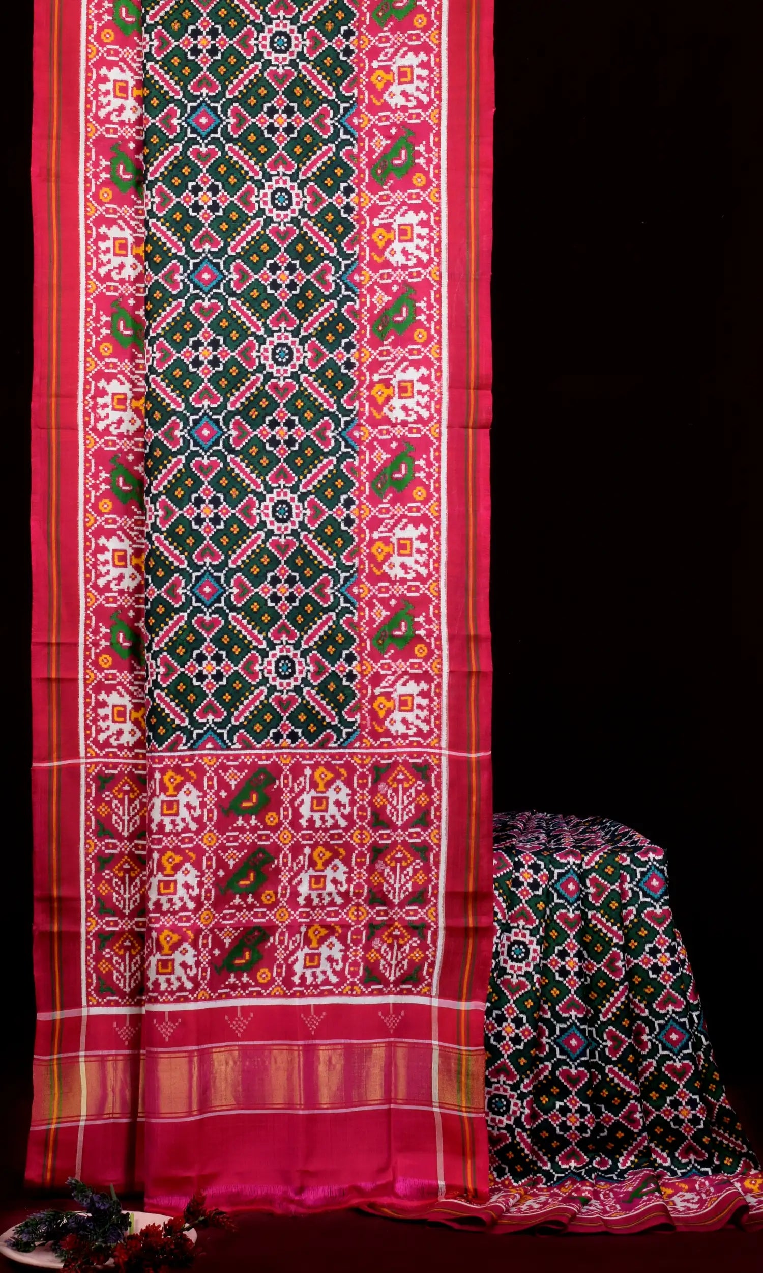 Double Ikat Patola Saree