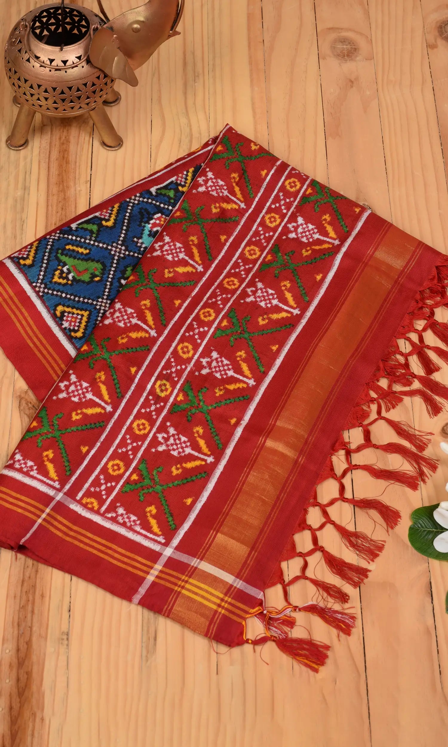 Double Ikat Patola Dupatta