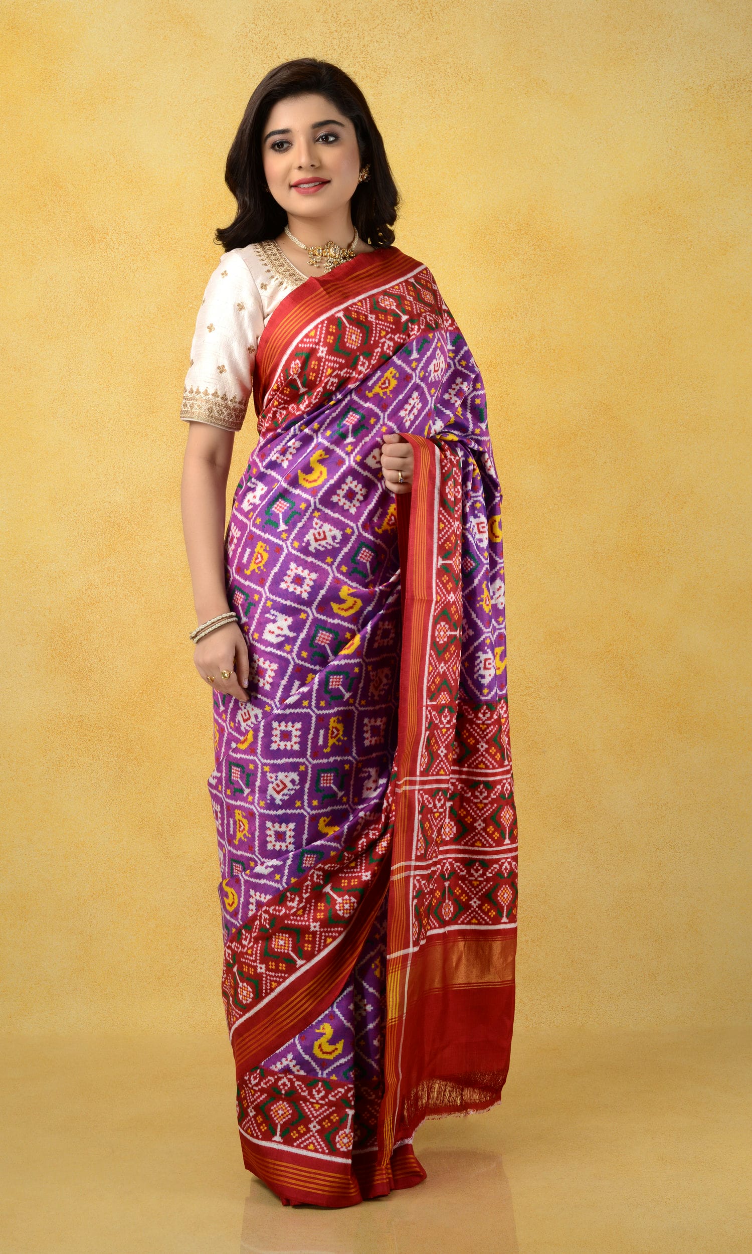 Double Ikat Patola Saree Patola Motifs