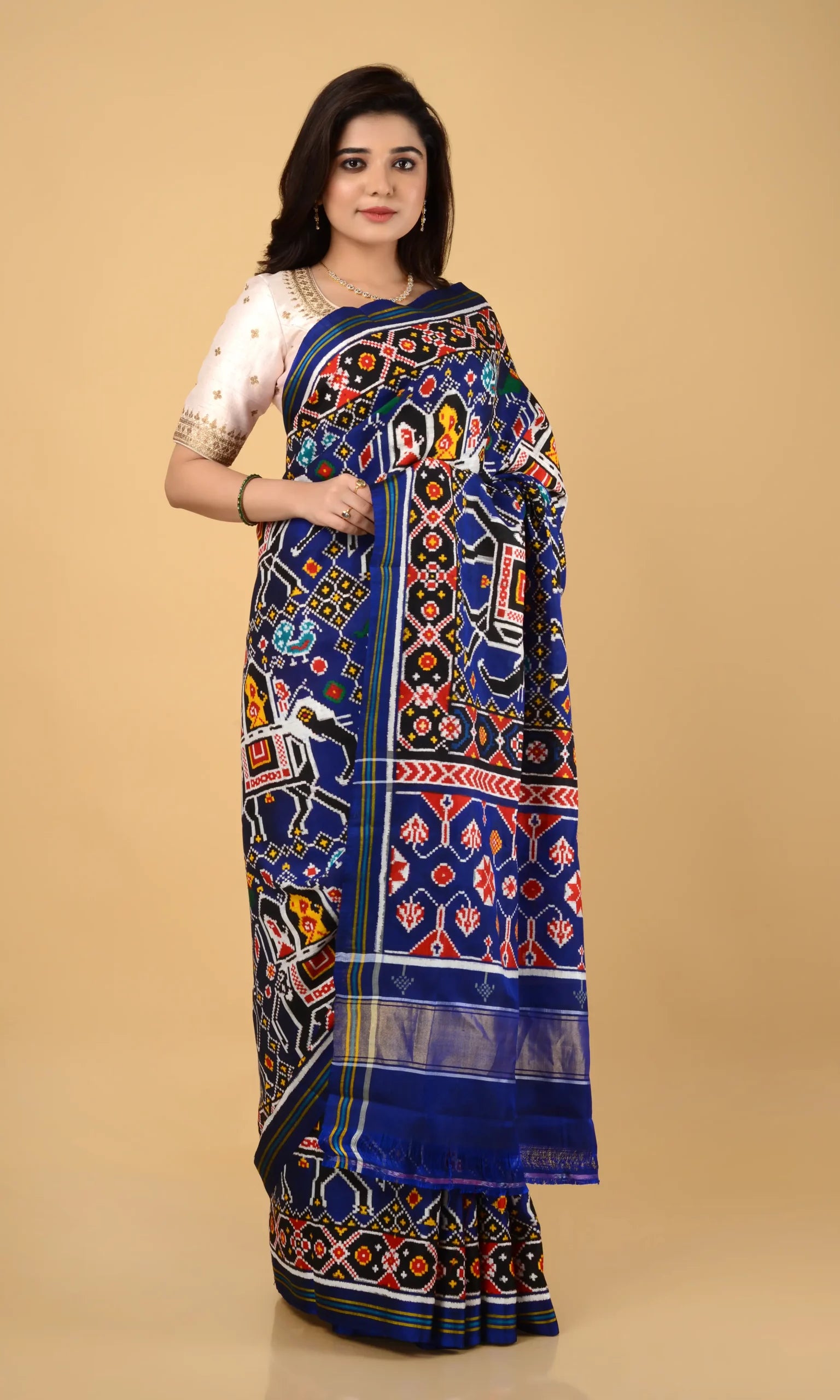 Double Ikat Patola Saree