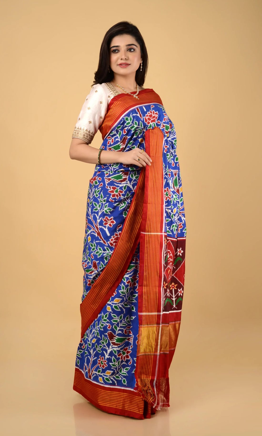 Double Ikat Patola Saree