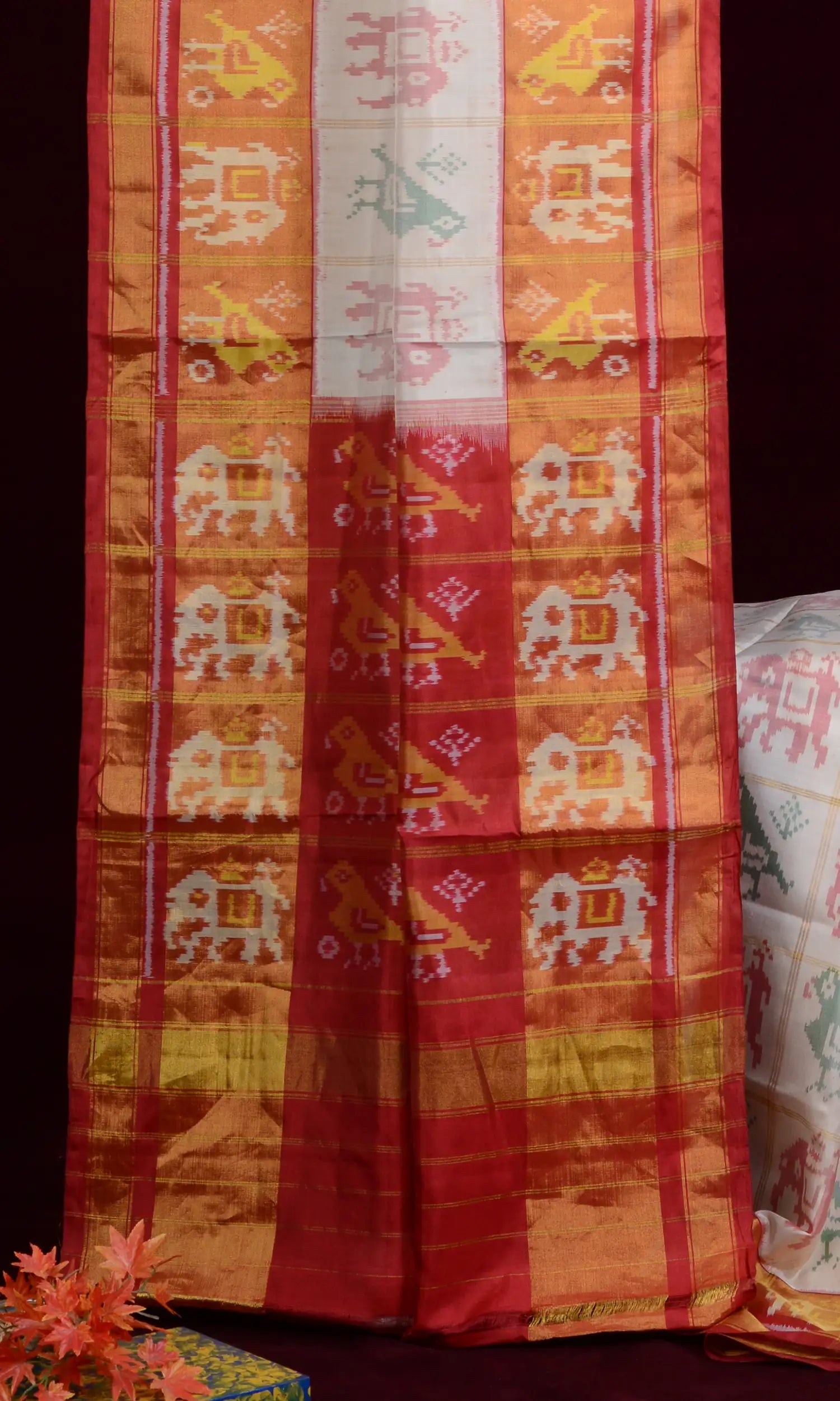Rajkoti Patola Saree