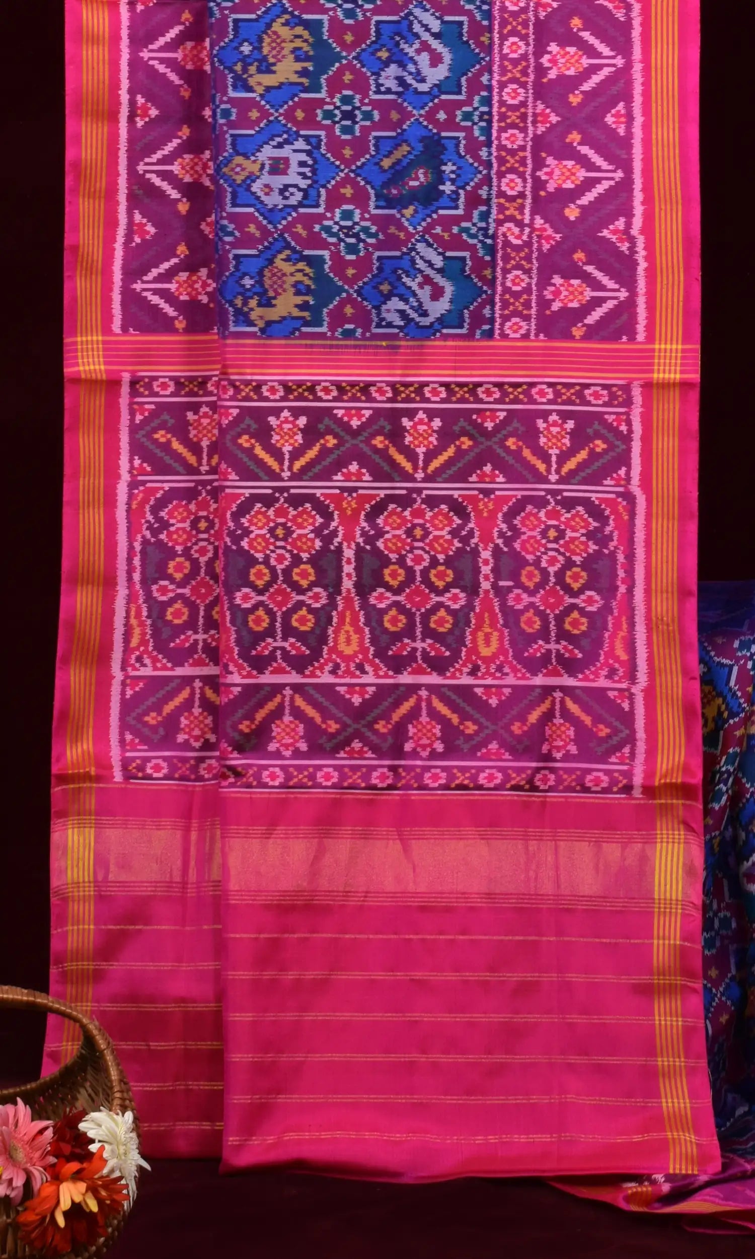 Single Ikat Patola Saree