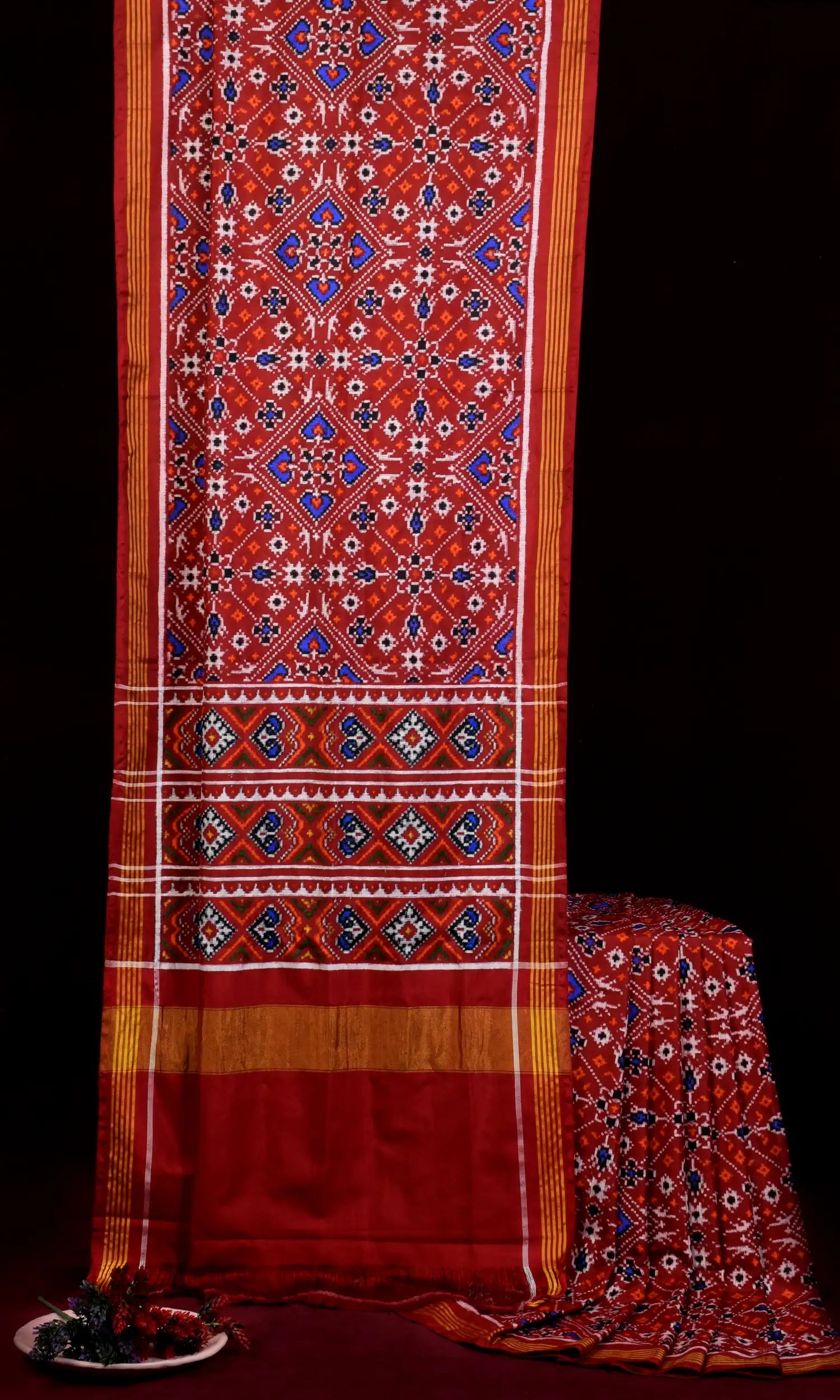 Double Ikat Patola Saree
