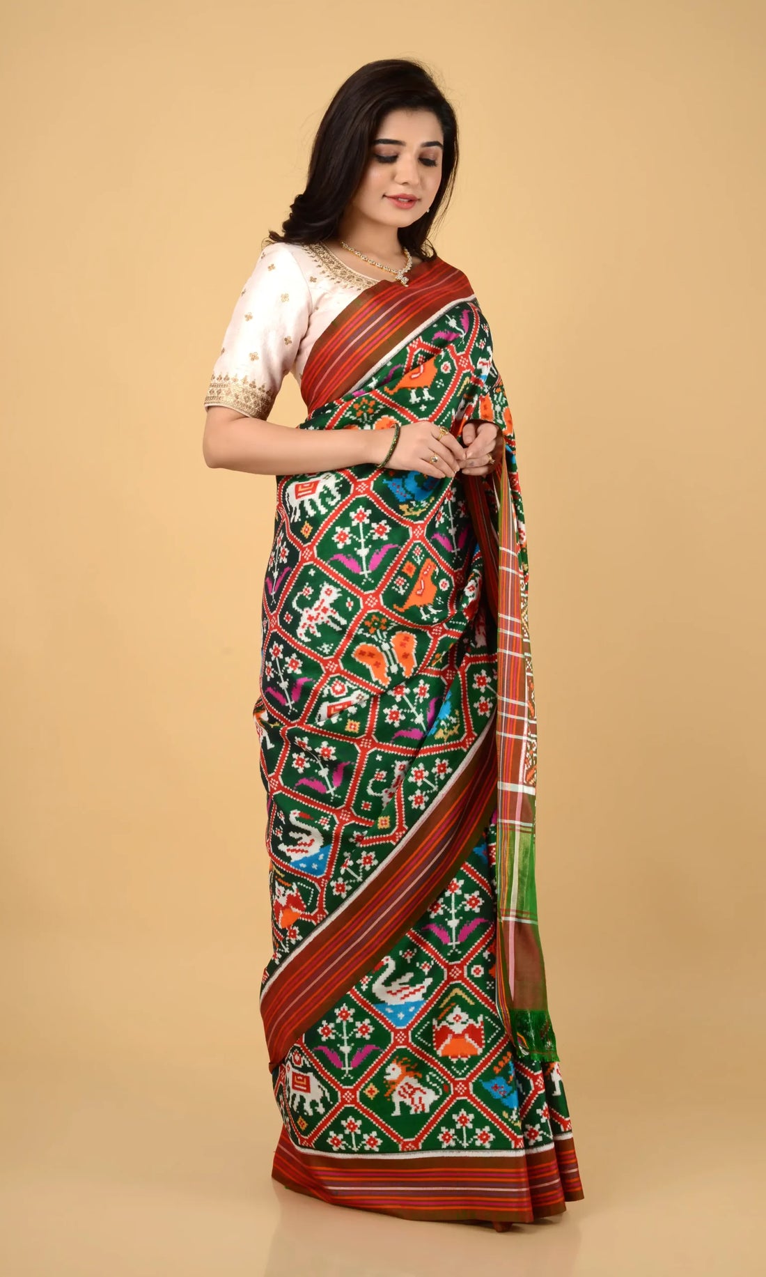 Double Ikat Patola Saree