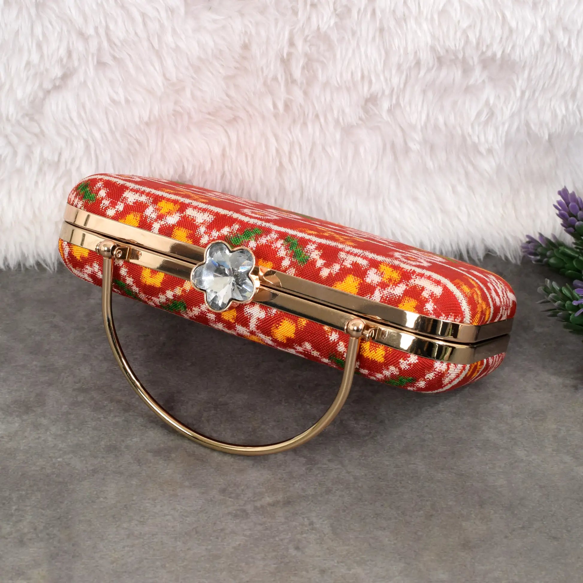 Double Ikat Patola Clutch