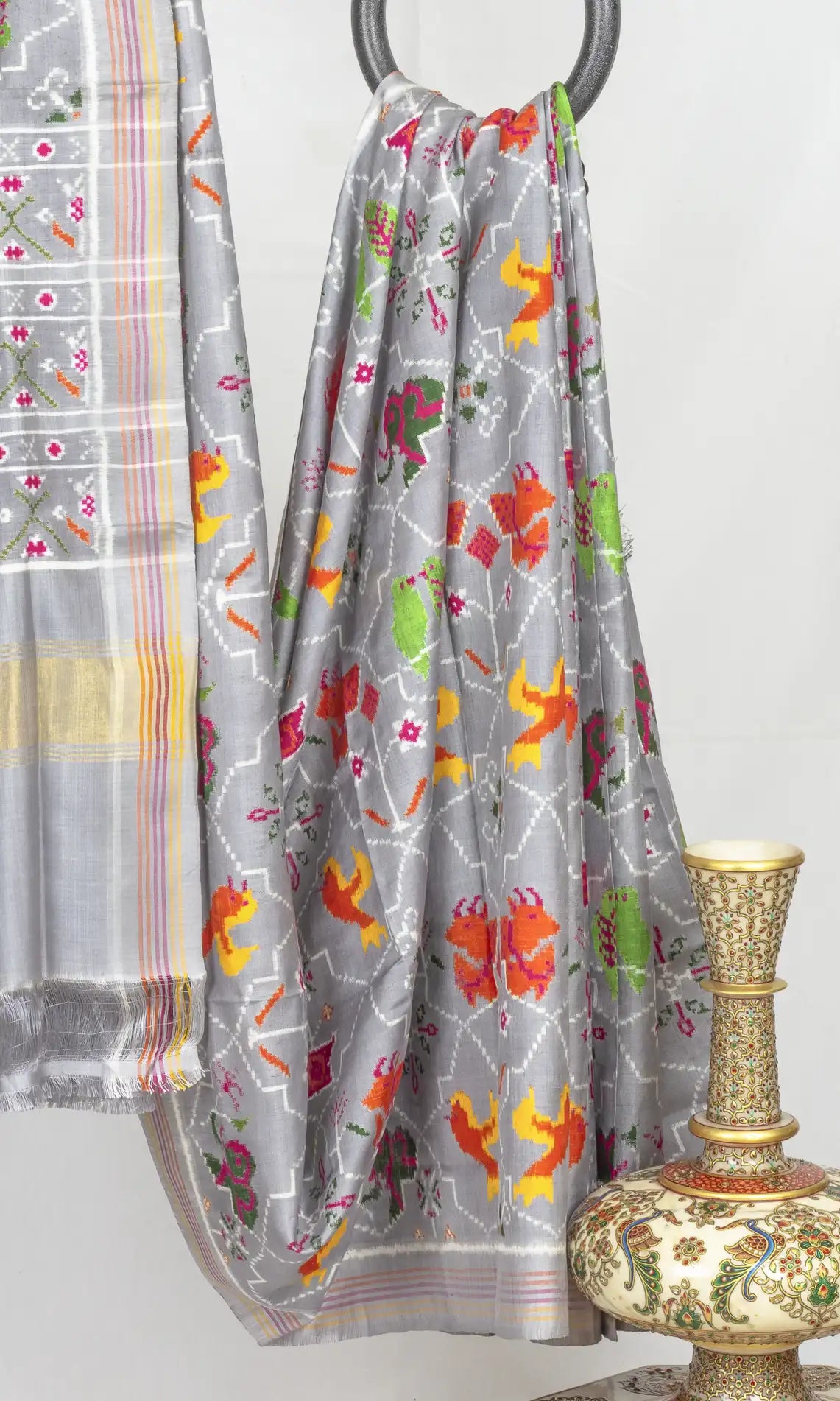 Double Ikat Patola Saree