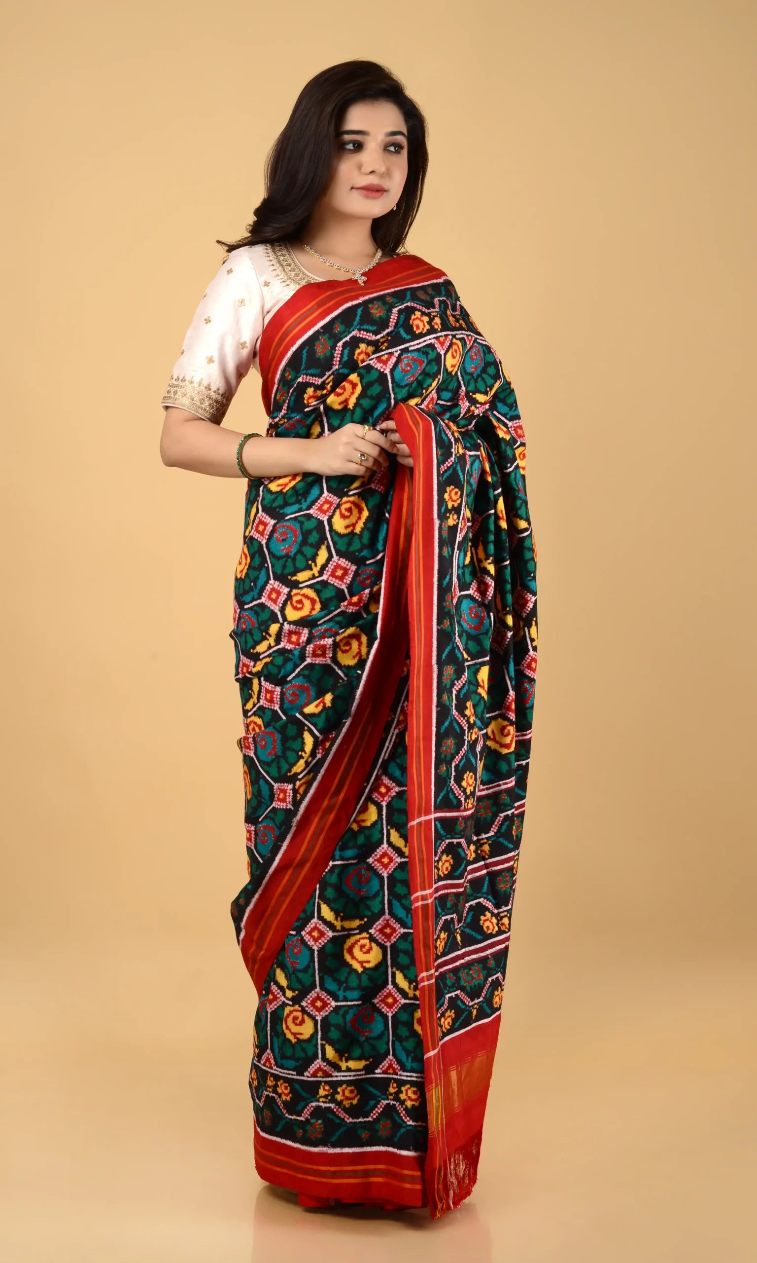 Double Ikat Patola Saree