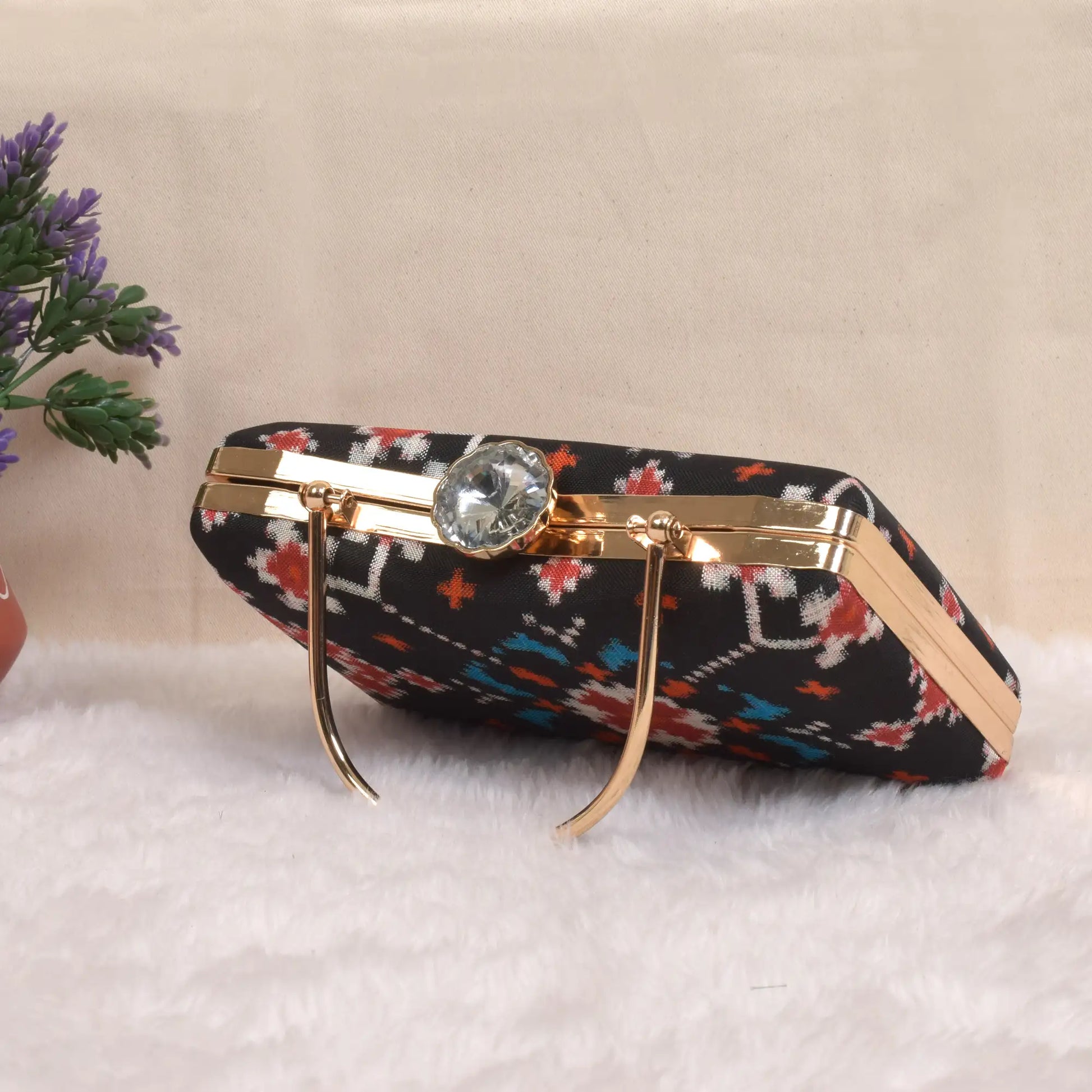 Double Ikat Patola Clutch