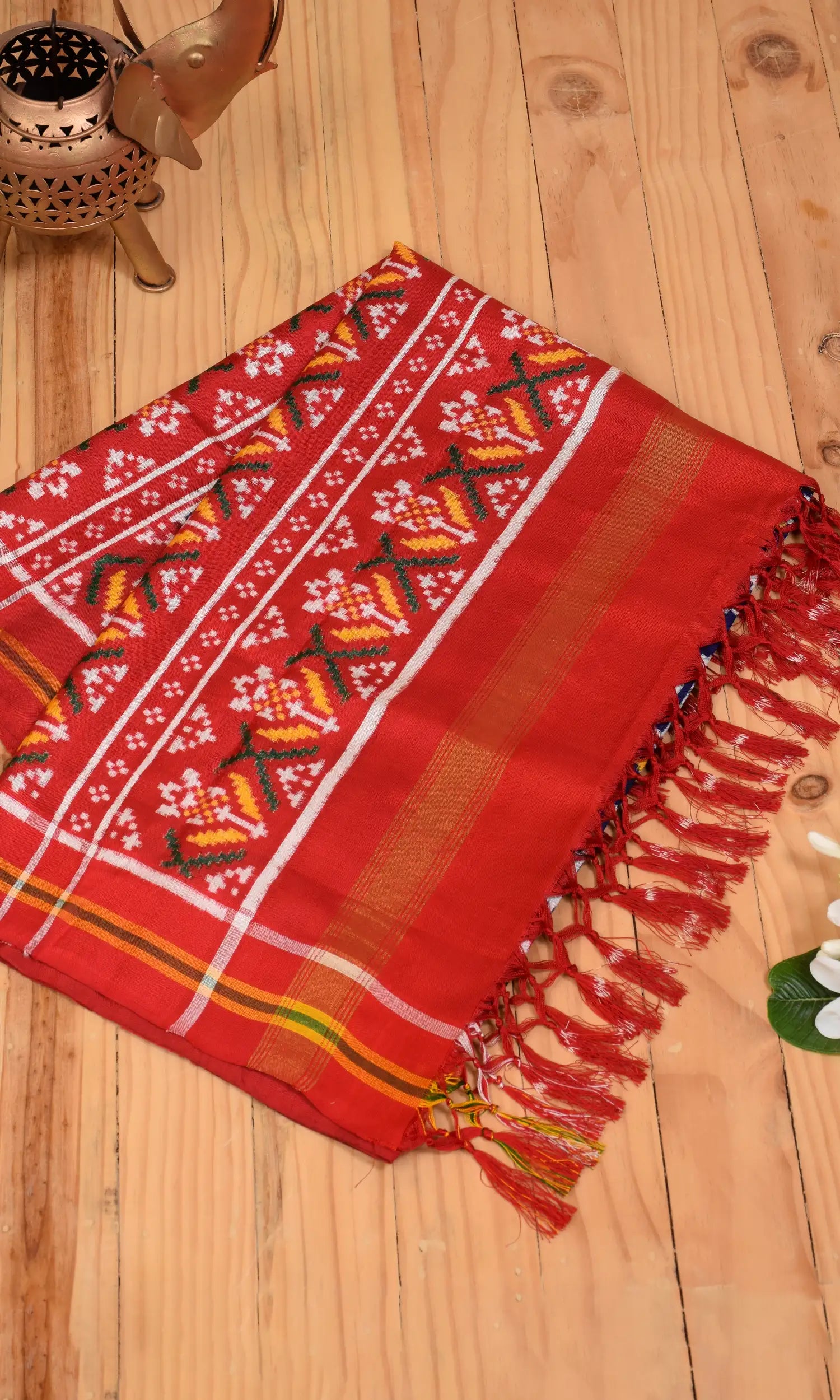 Double Ikat Patola Dupatta