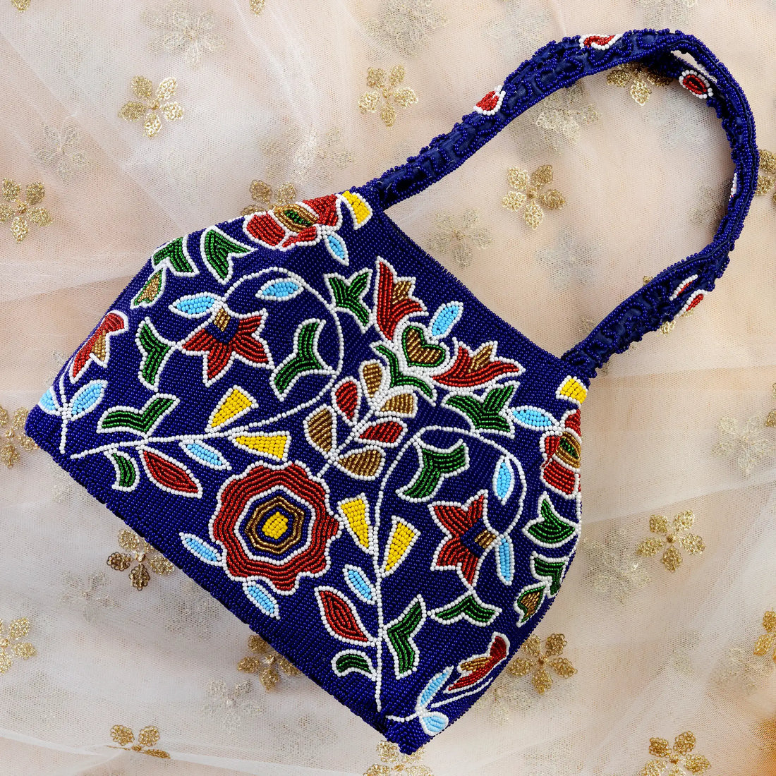 Patola Beaded Batva