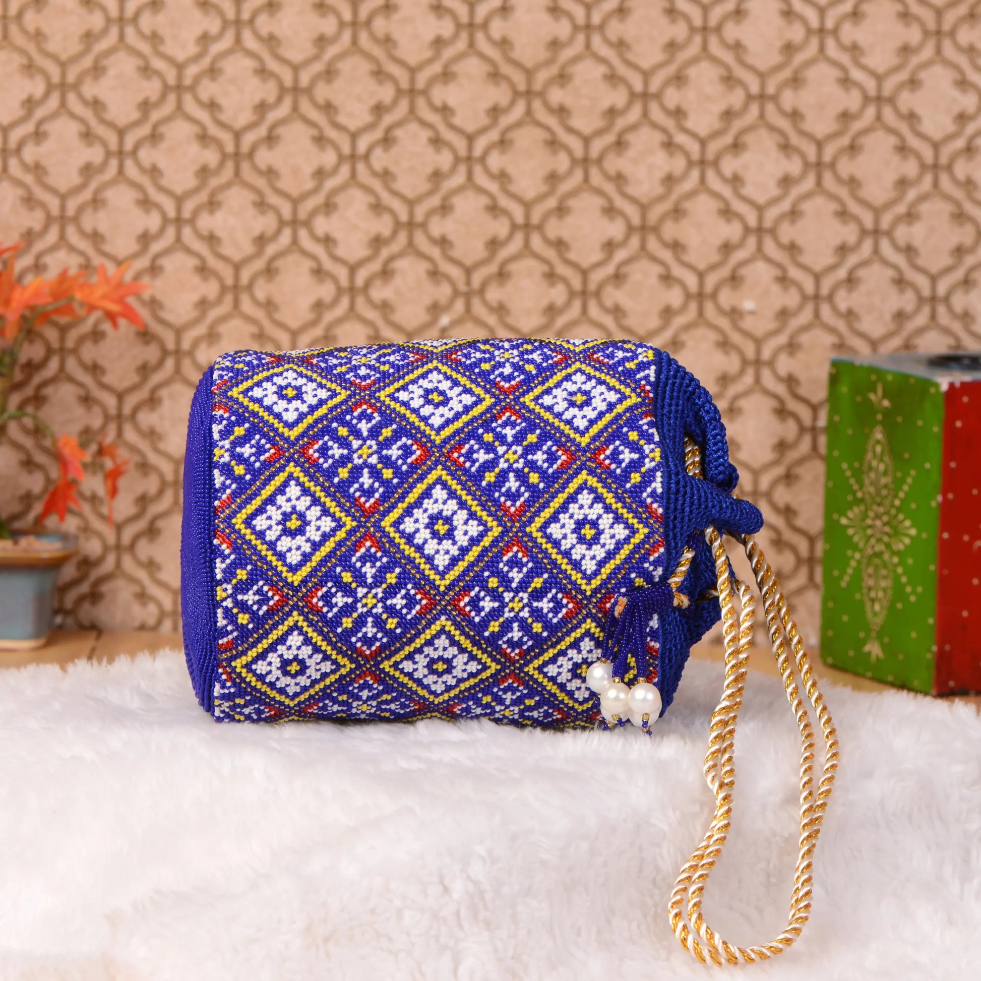 Patola Beaded Batva