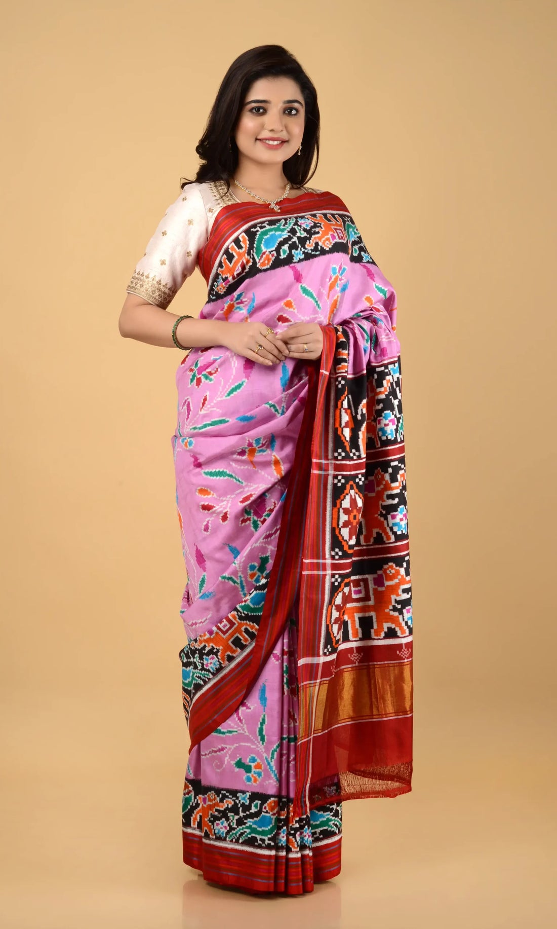Double Ikat Patola Saree