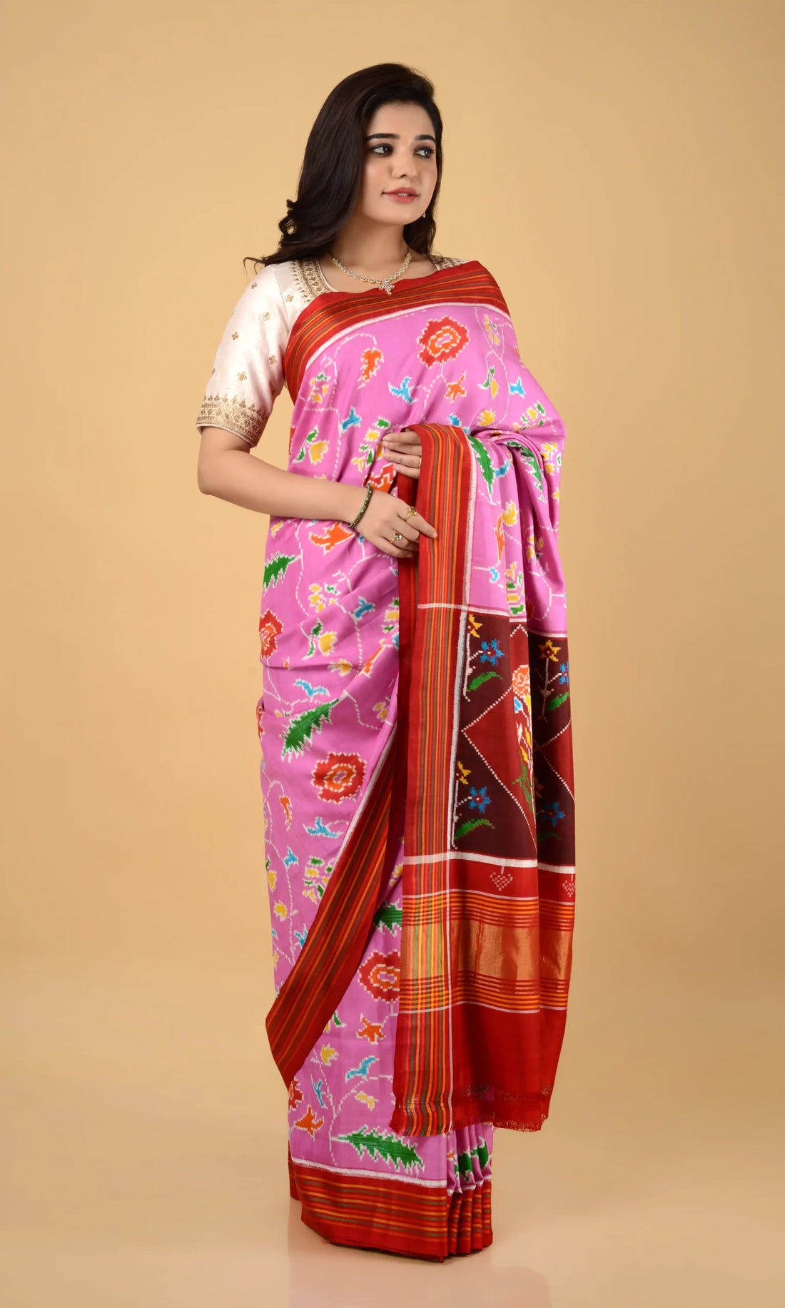 Double Ikat Patola Saree