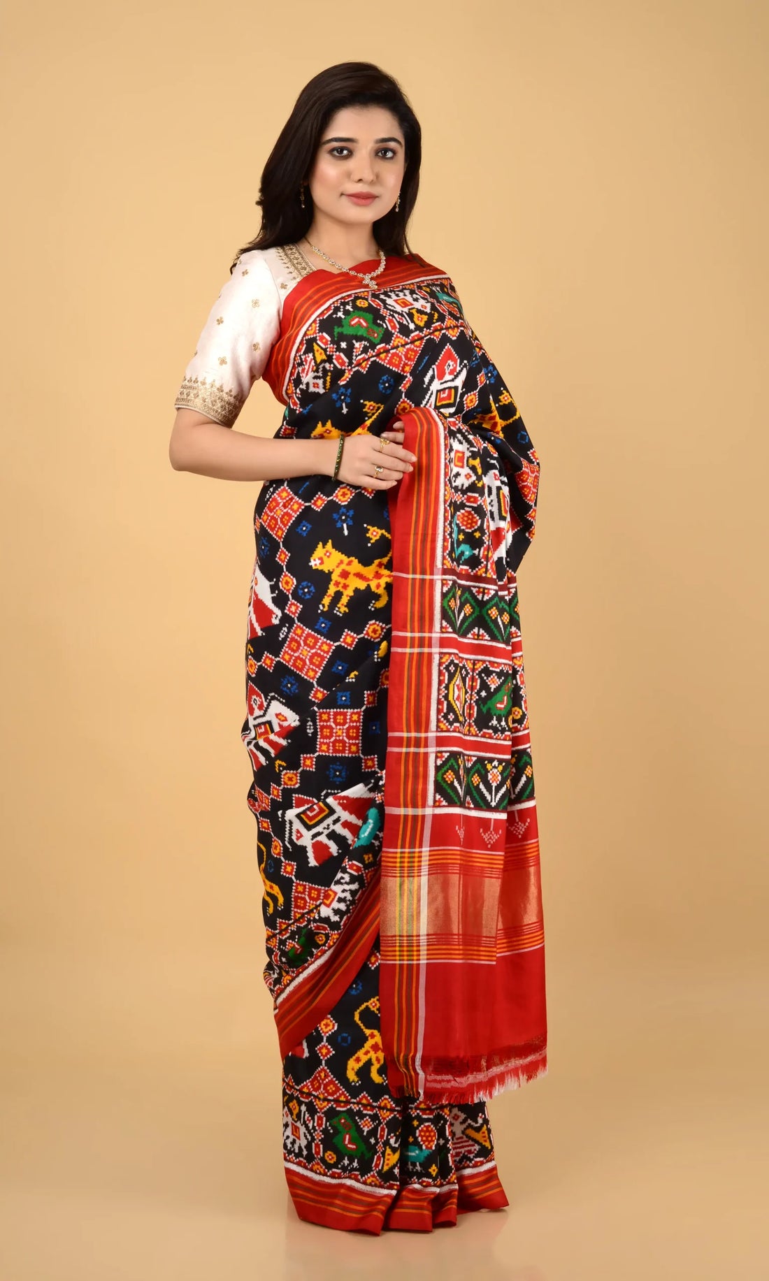 Double Ikat Patola Saree