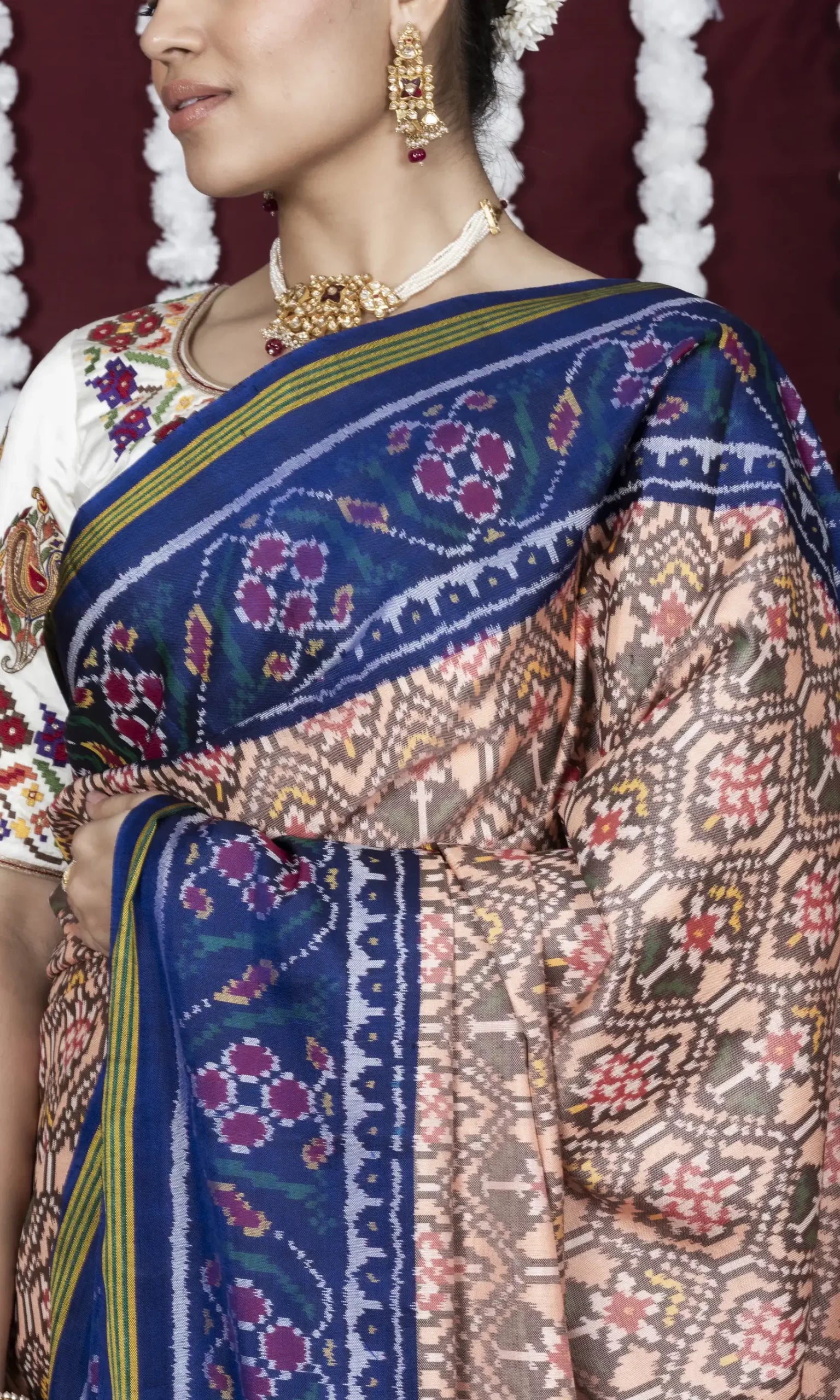 Single Ikat Patola Saree