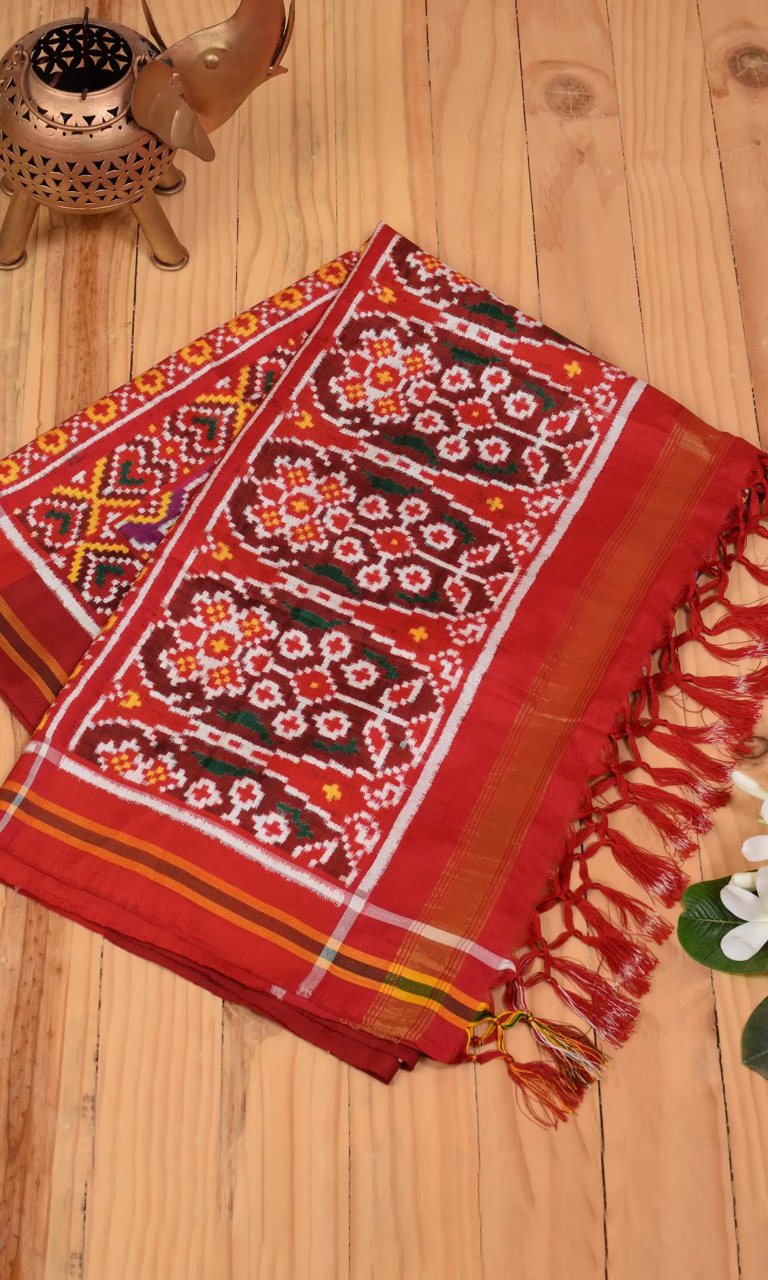 Double Ikat Patola Dupatta