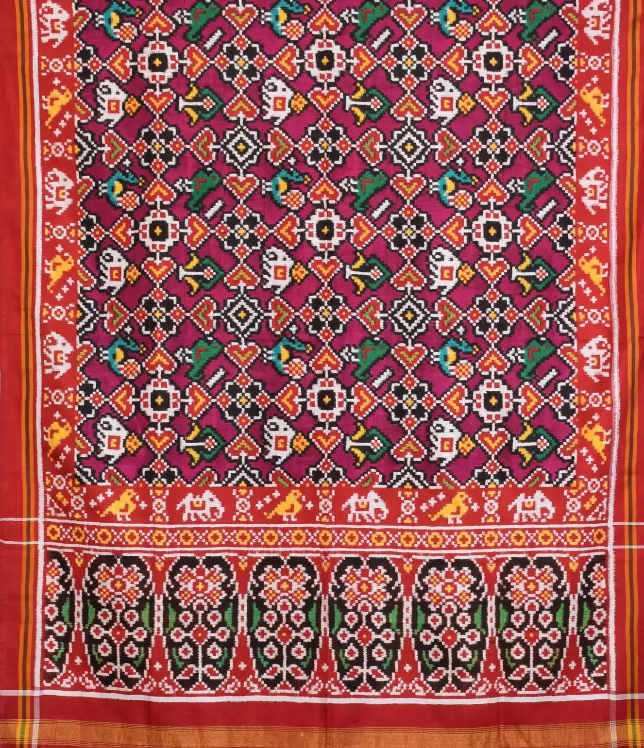Double Ikat Patola Dupatta