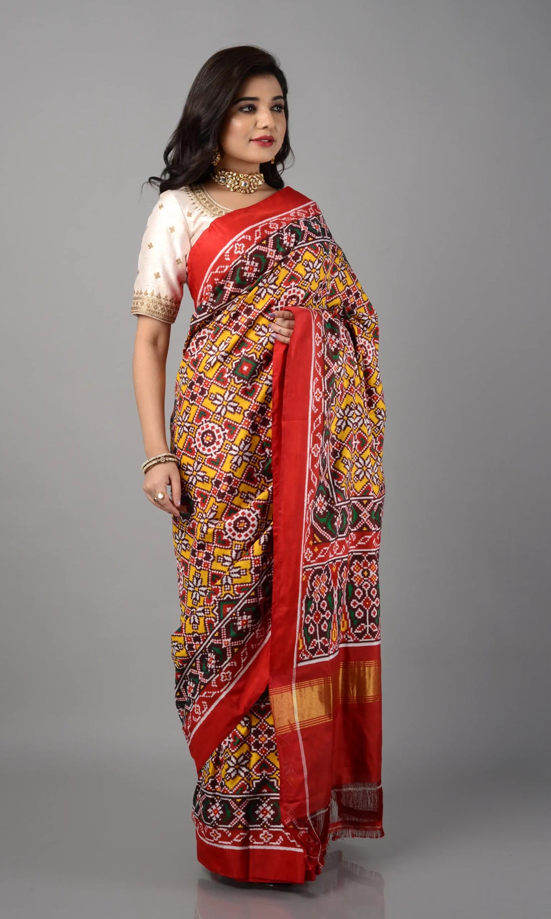 Double Ikat Patola Saree
