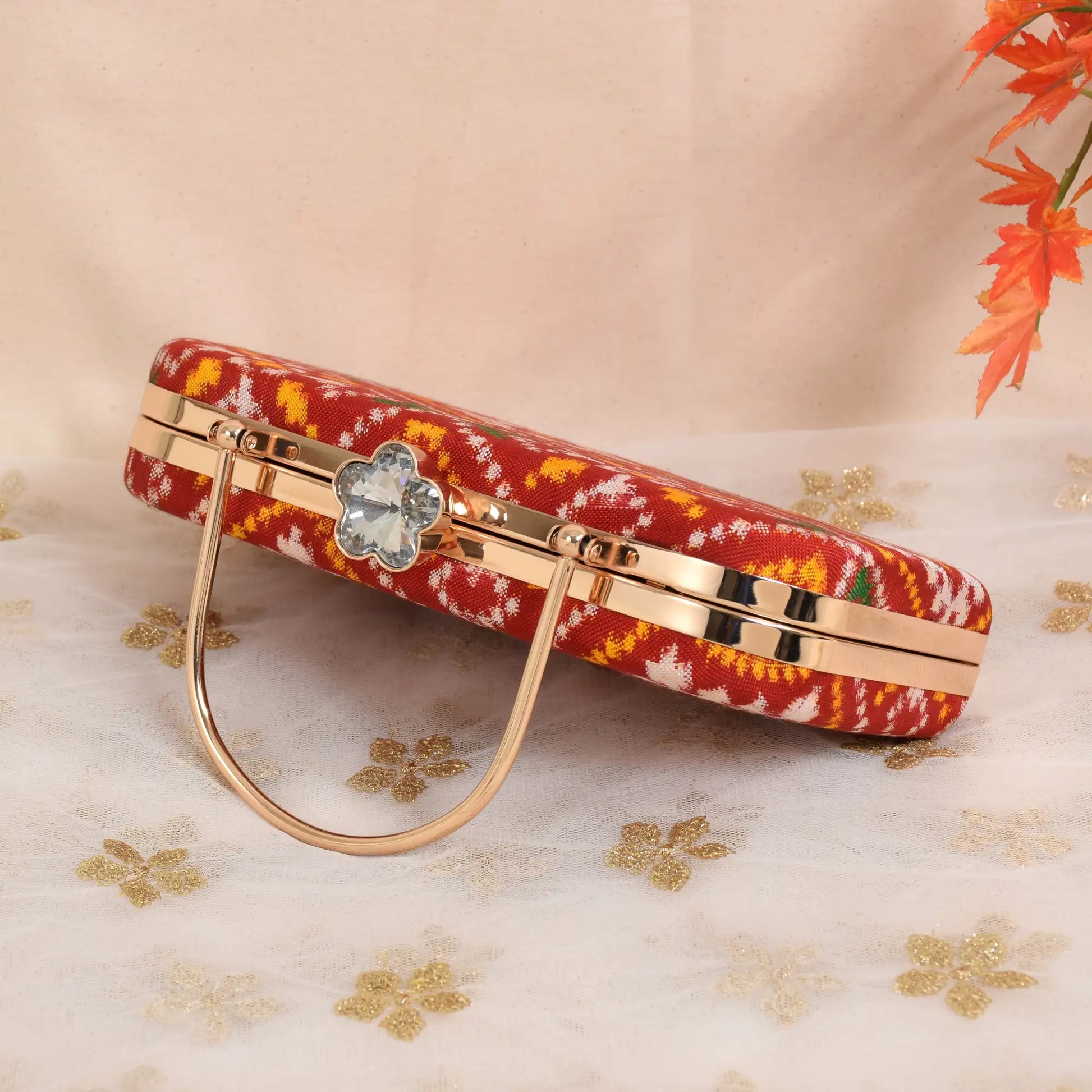 Double Ikat Patola Clutch