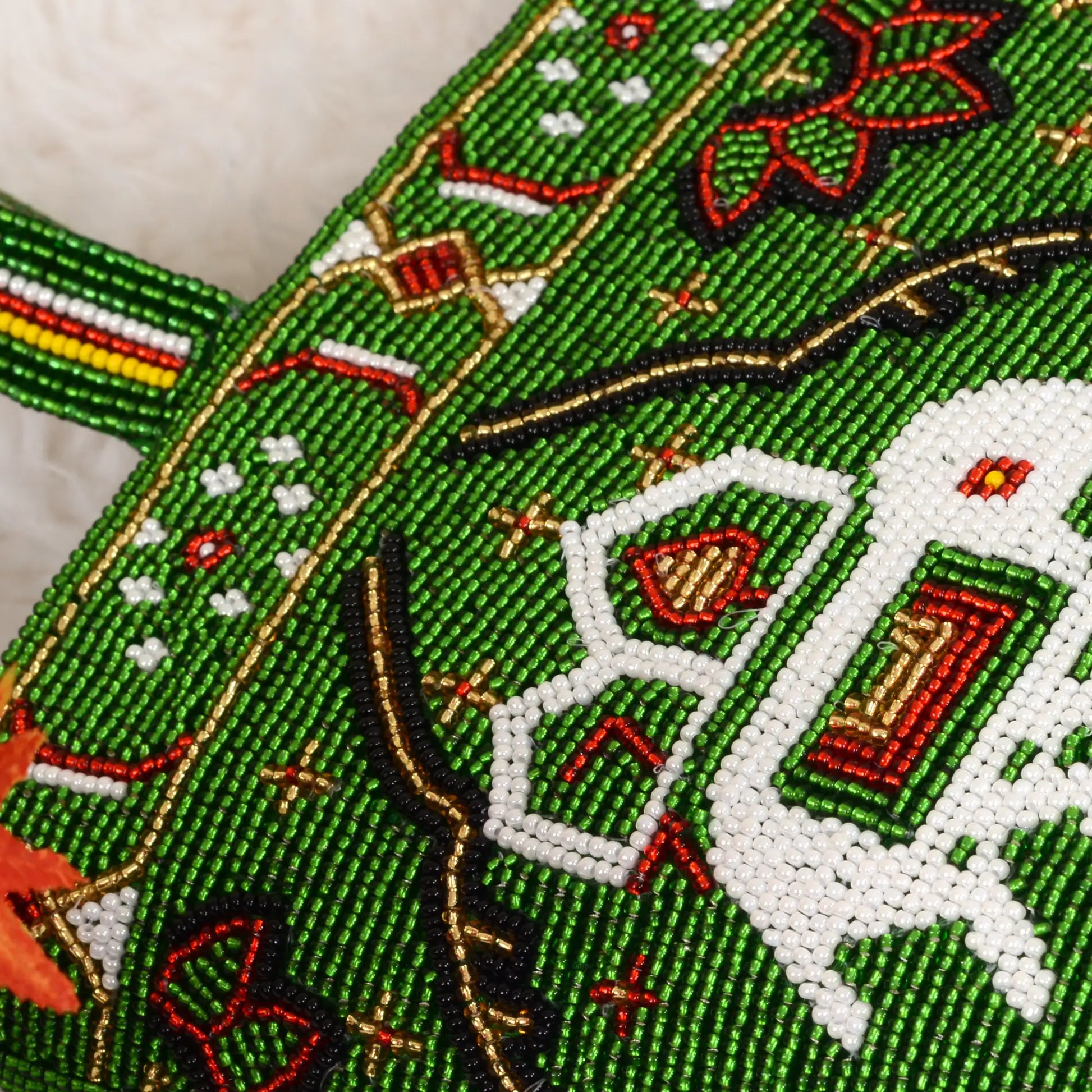 Patola Beaded Handbag