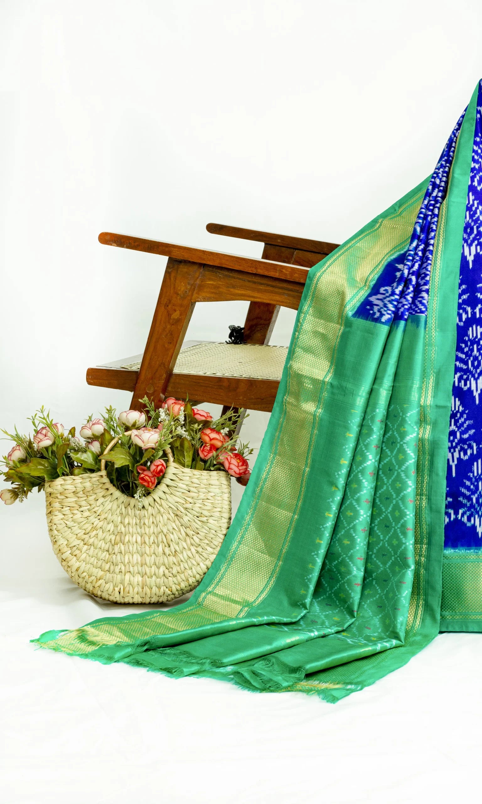 Pochampally Ikat Patola Saree