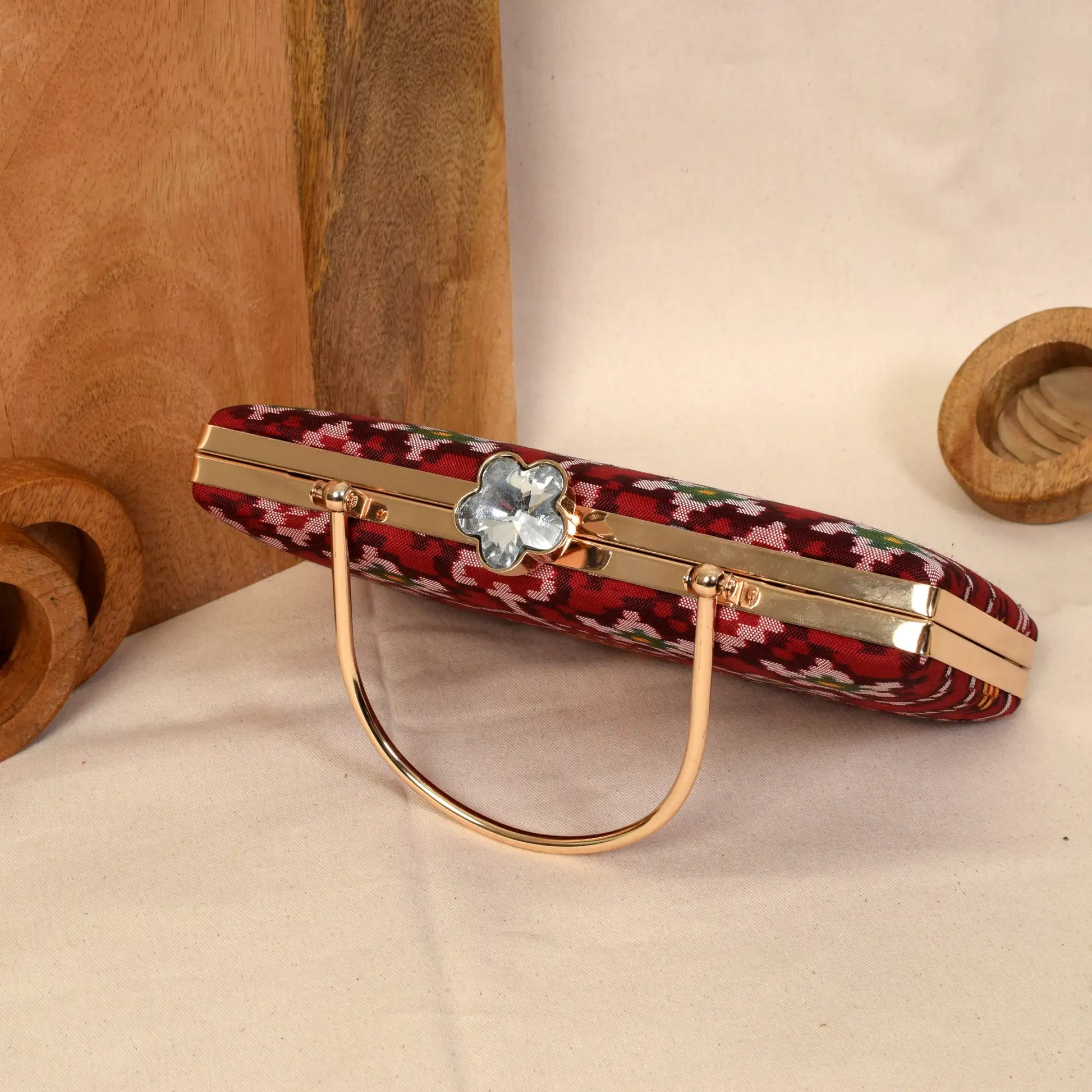 Single Ikat Patola Clutch