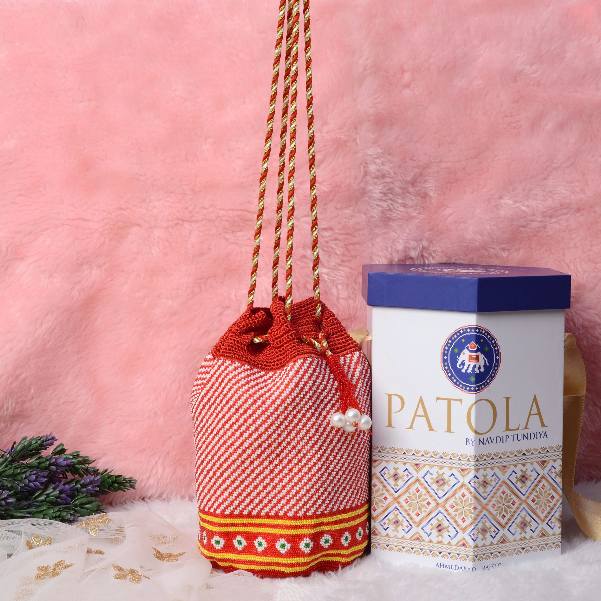 Moti Patola Beaded Batva