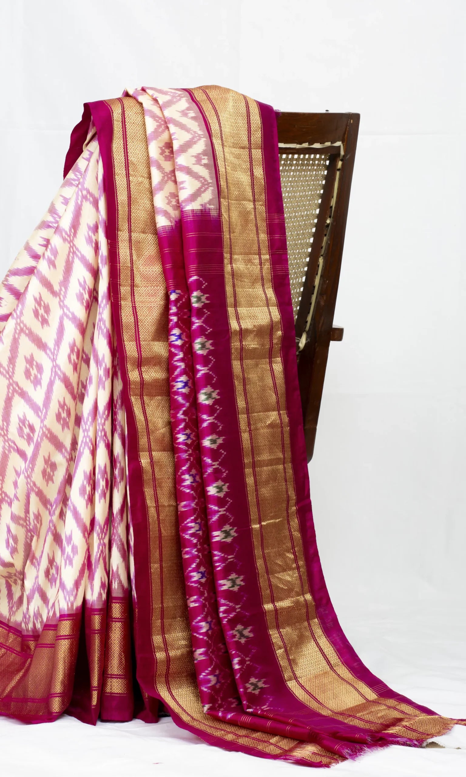 Pochampally Ikat Patola Saree