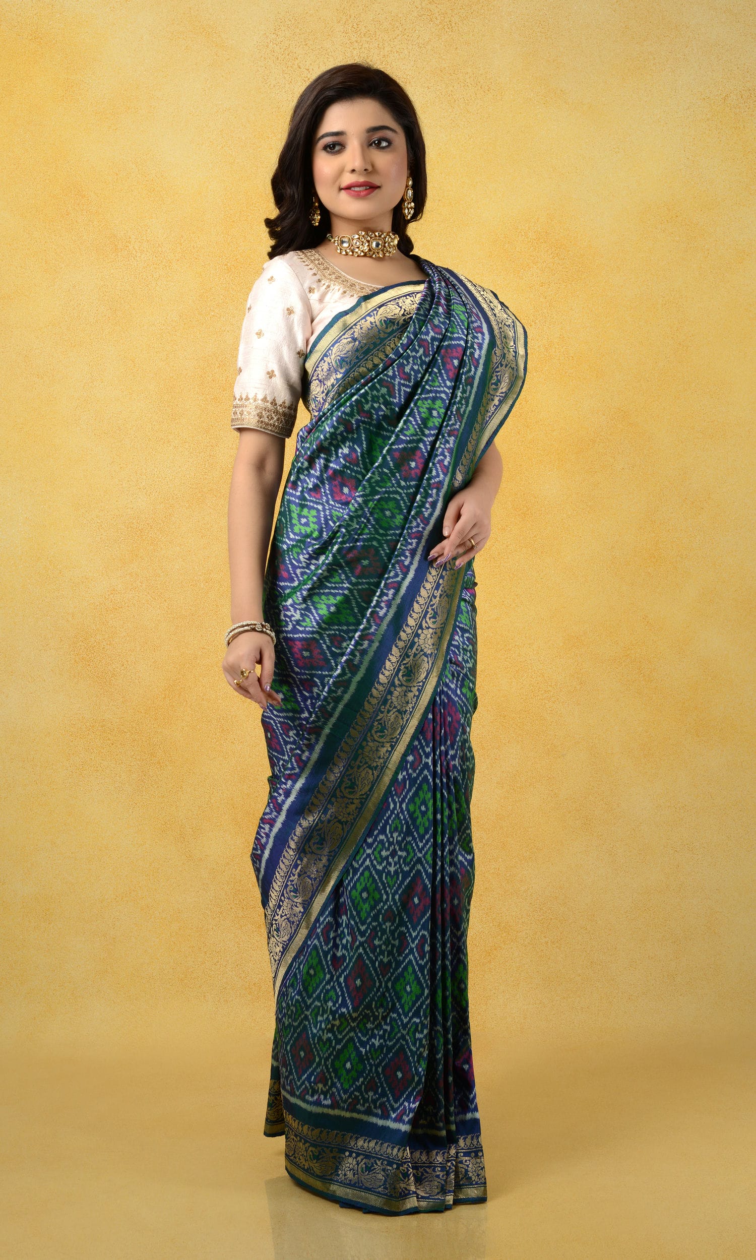 Banarasi Single Ikat Patola Chanda