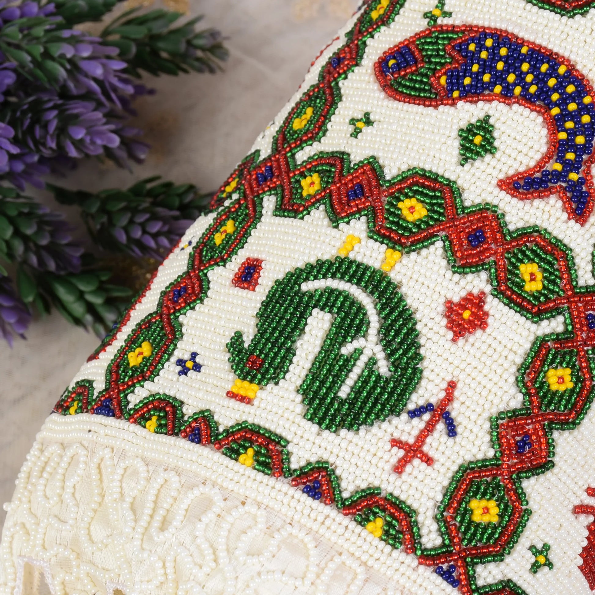 Moti Patola Beaded Batva