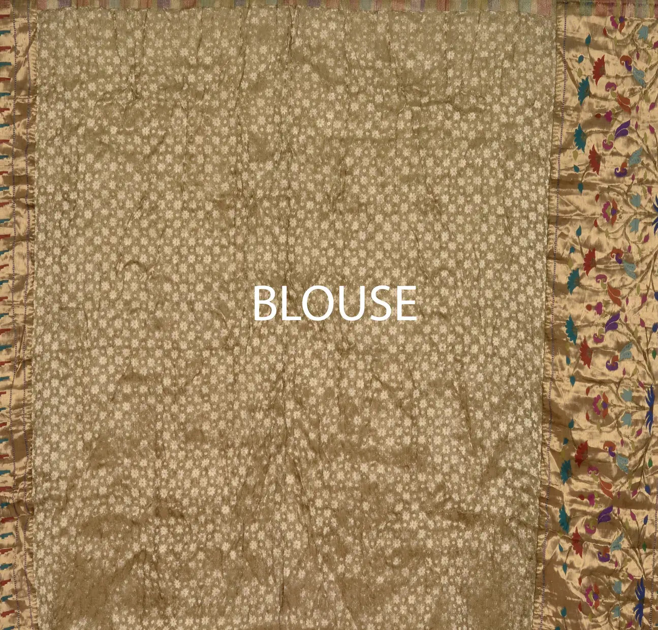 Kota Doriya Paithani Weave Bandhani Saree