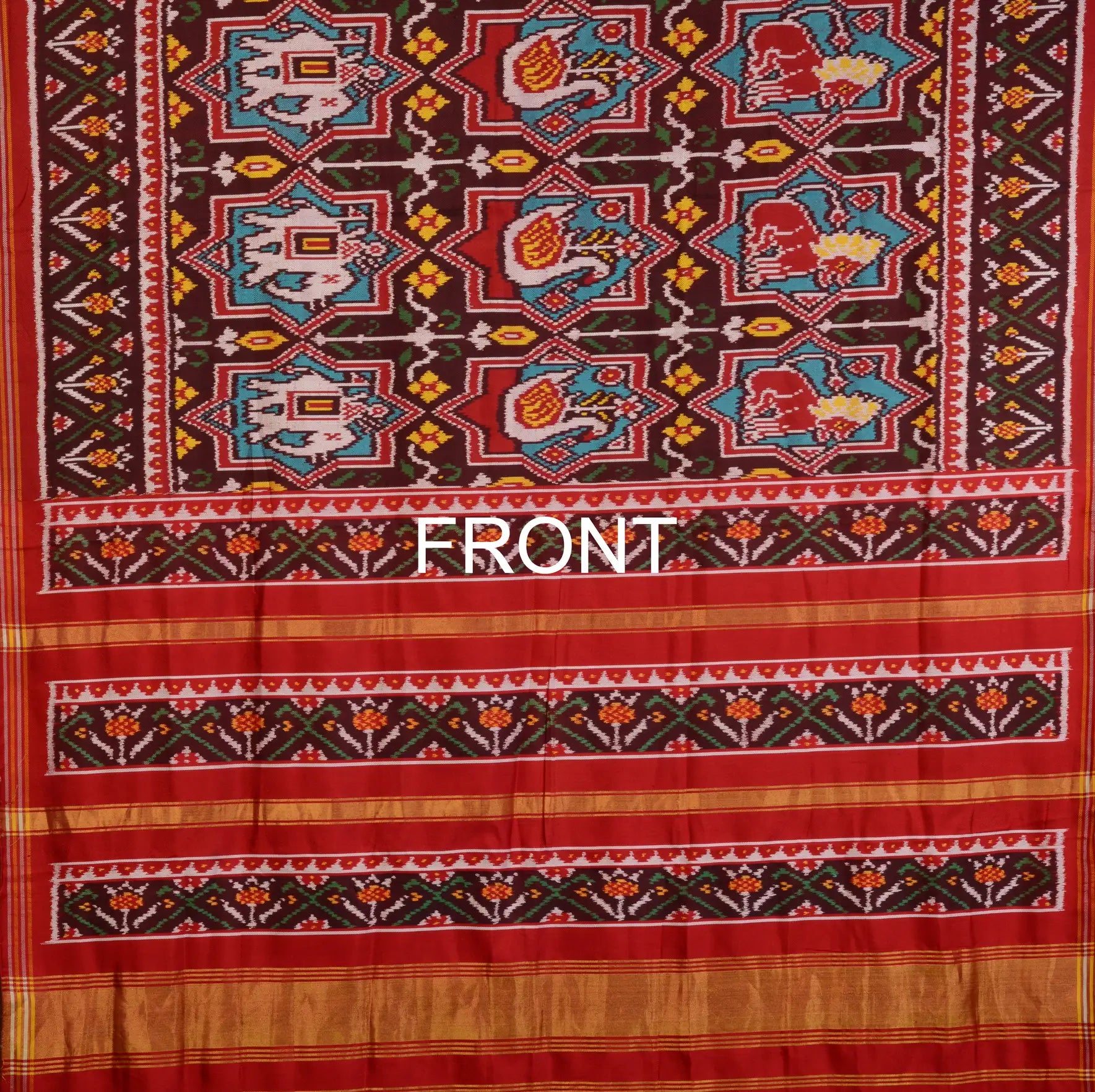 Twill Weave Patola Saree