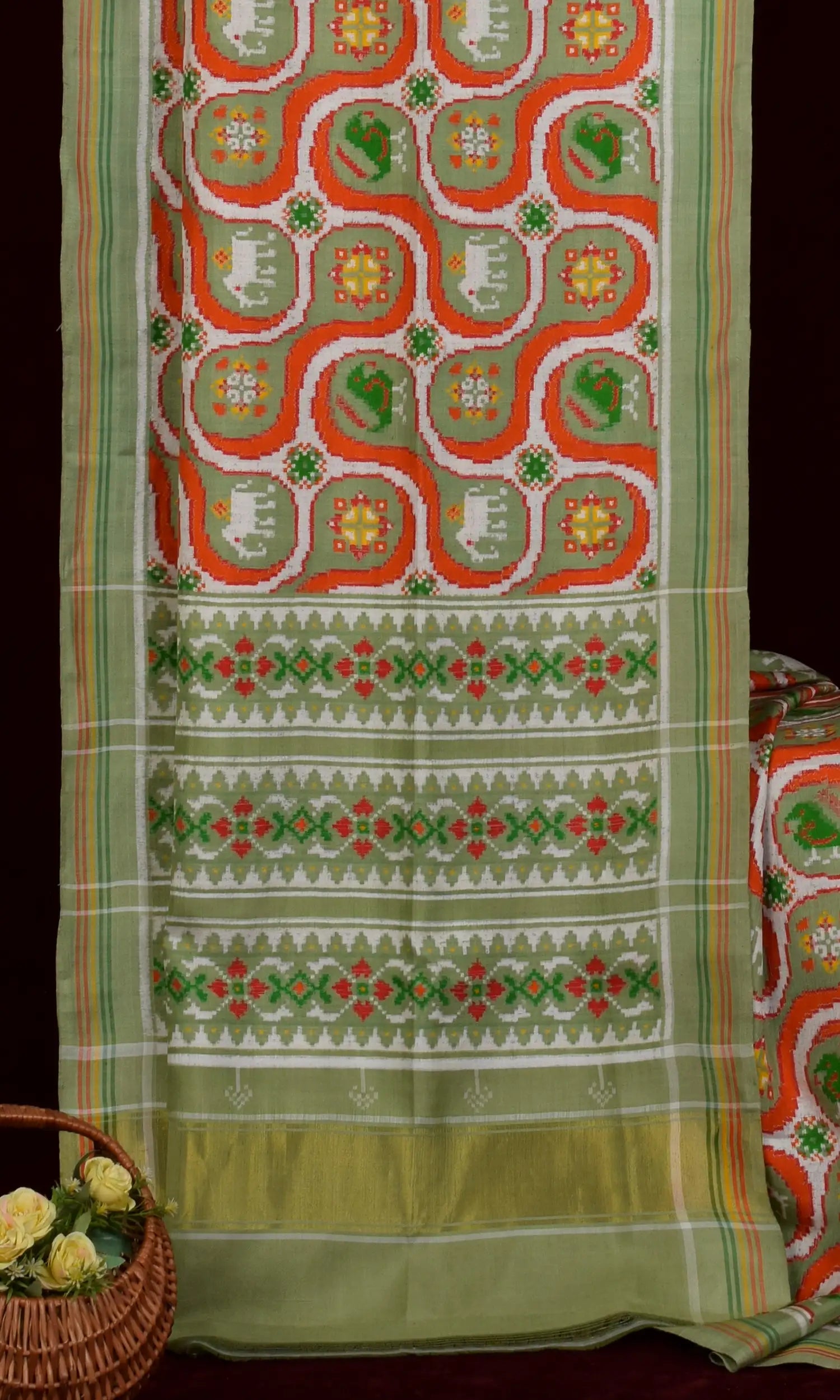 Double Ikat Patola Saree