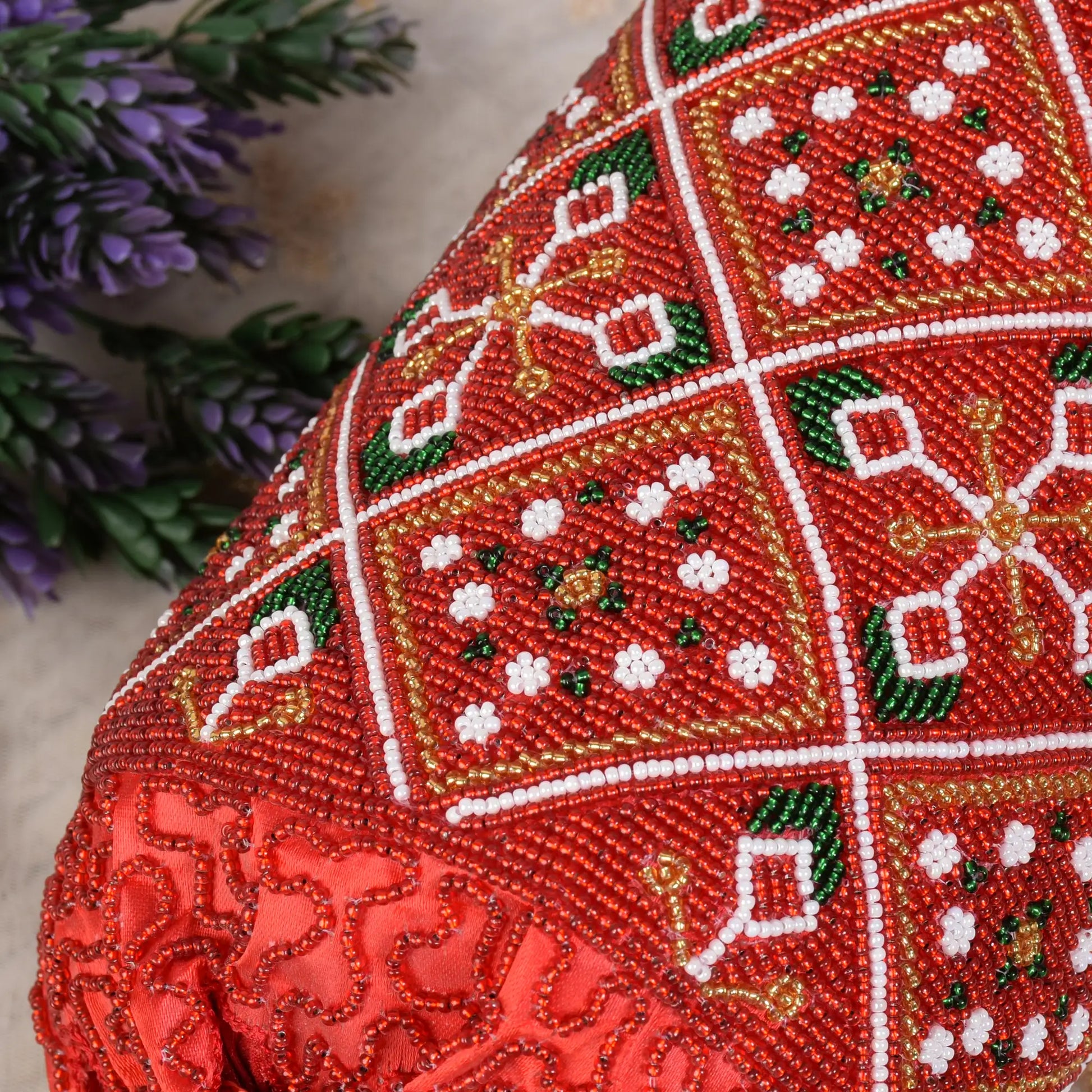 Moti Patola Beaded Batva