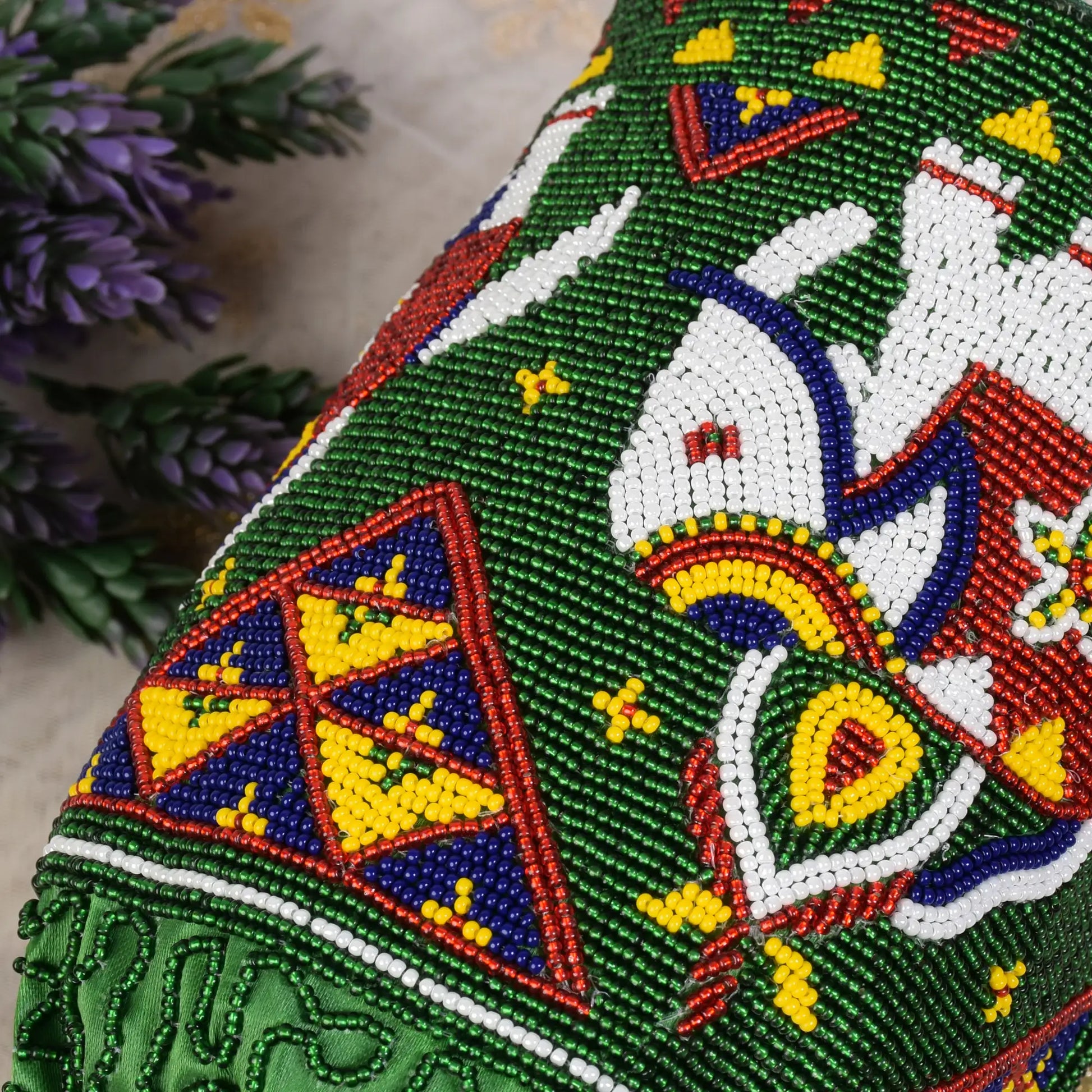 Moti Patola Beaded Batva