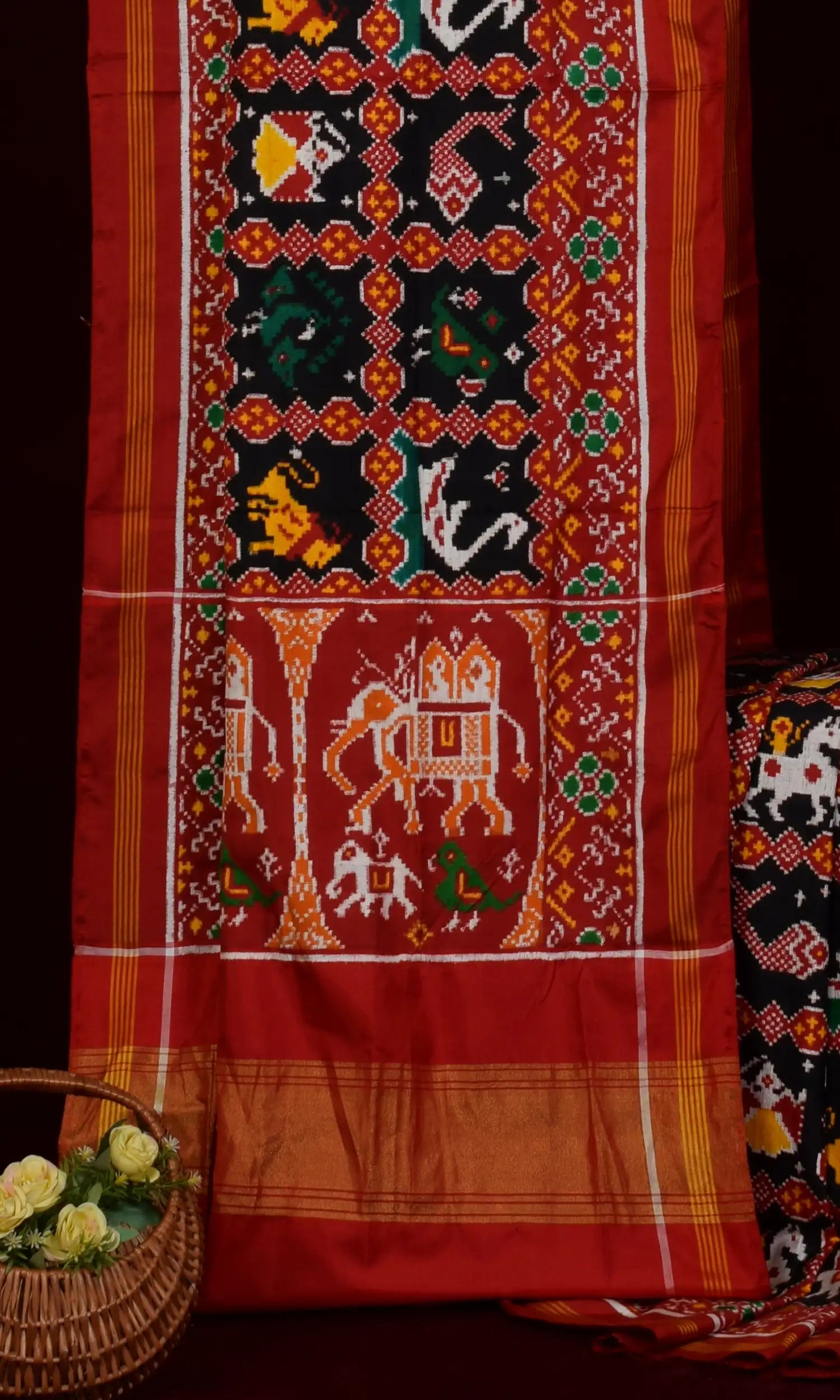 Double Ikat Patola Saree