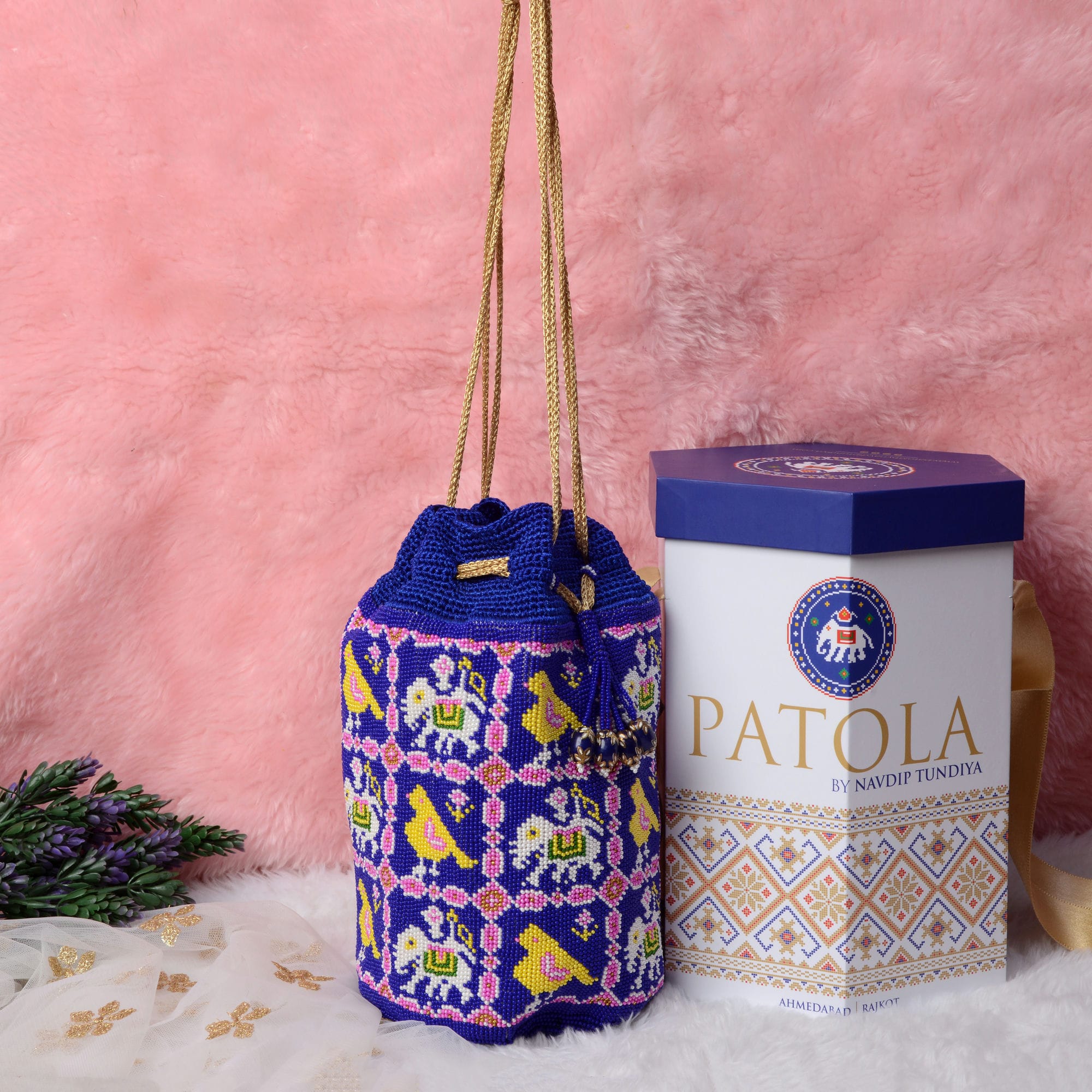 Moti Patola Beaded Batva