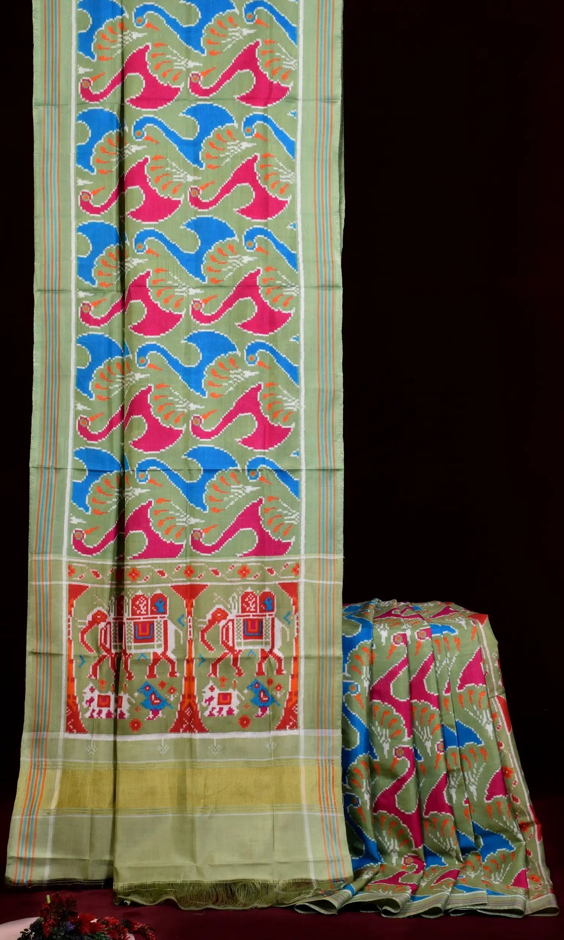 Double Ikat Patola Saree