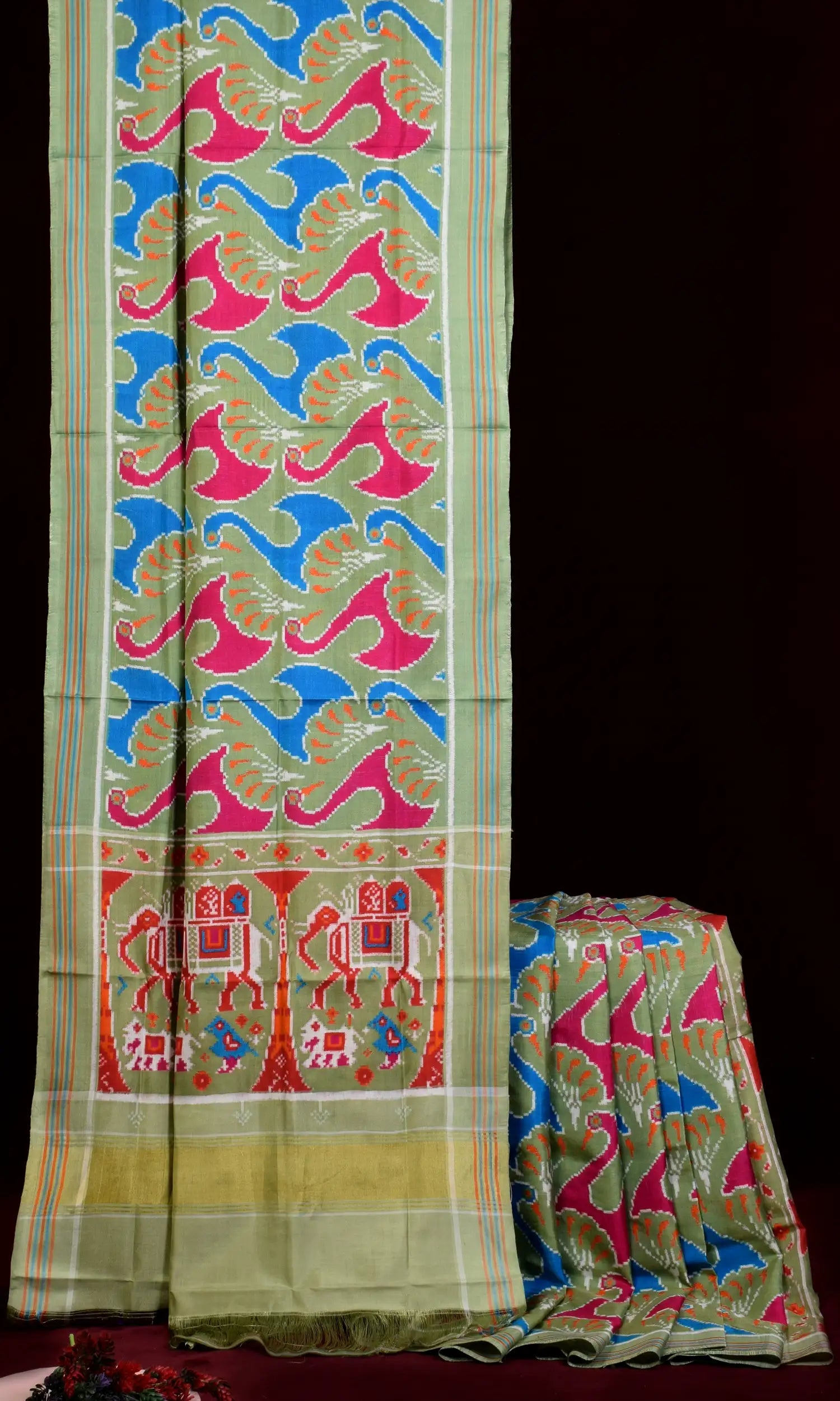 Double Ikat Patola Saree