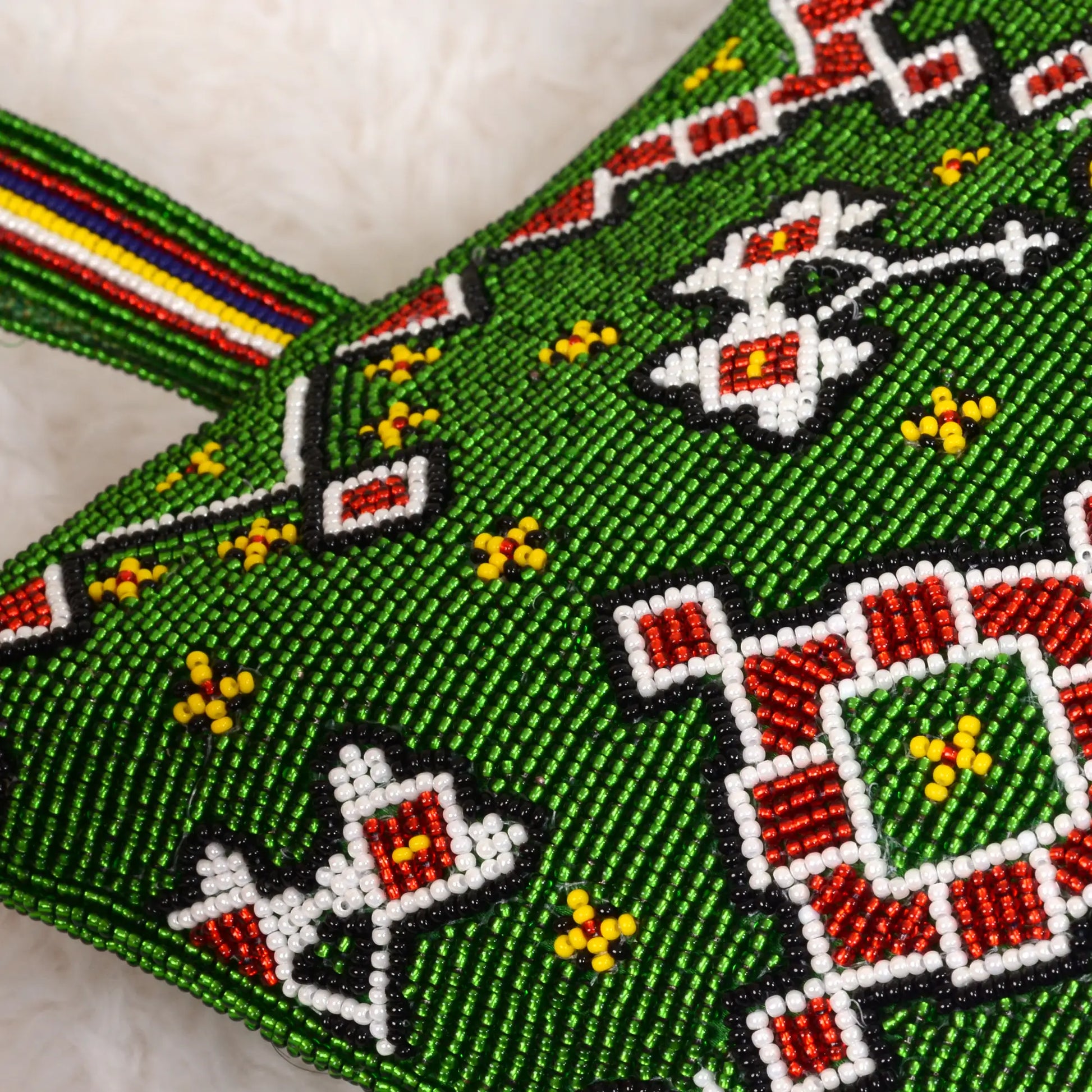 Patola Beaded Handbag