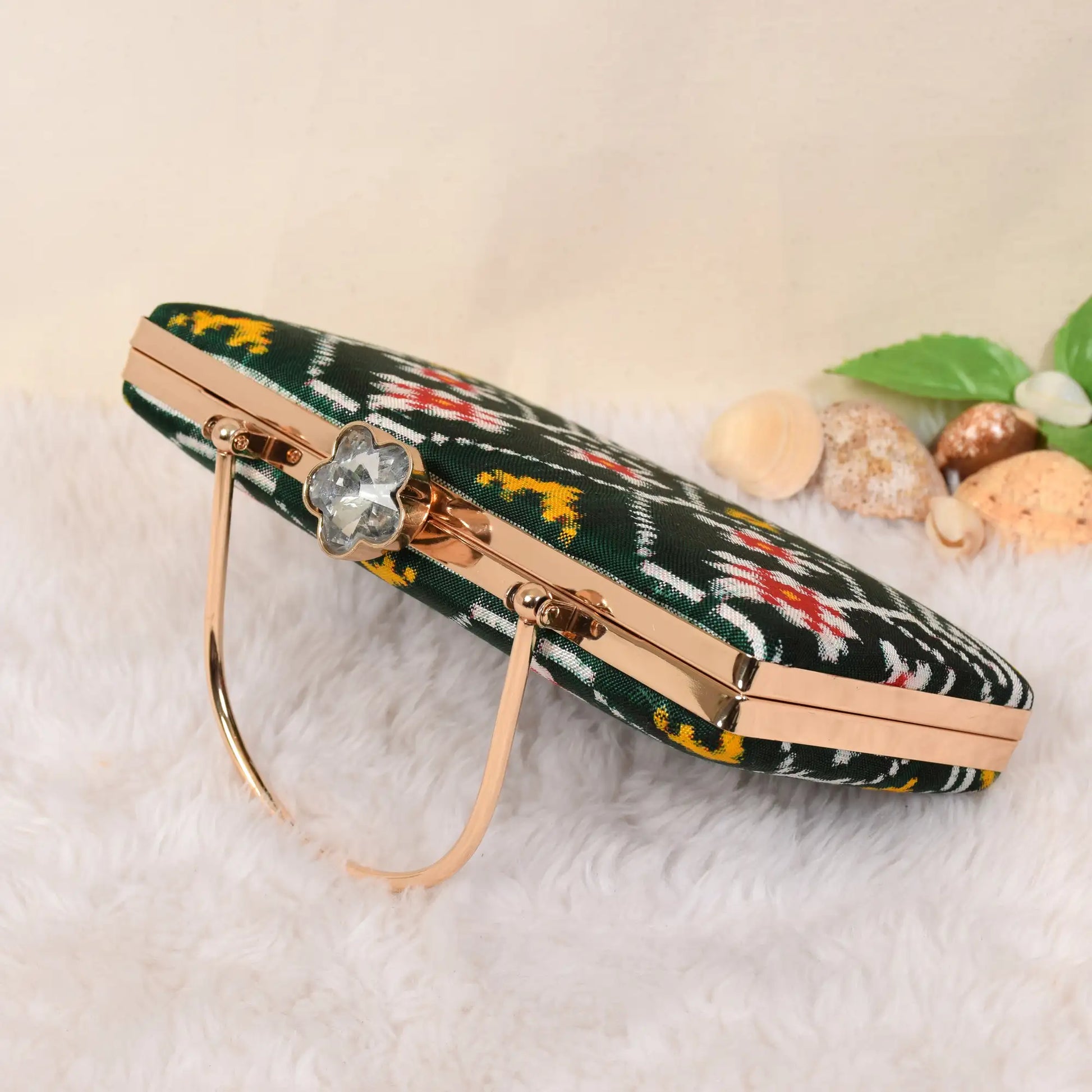 Double Ikat Patola Clutch