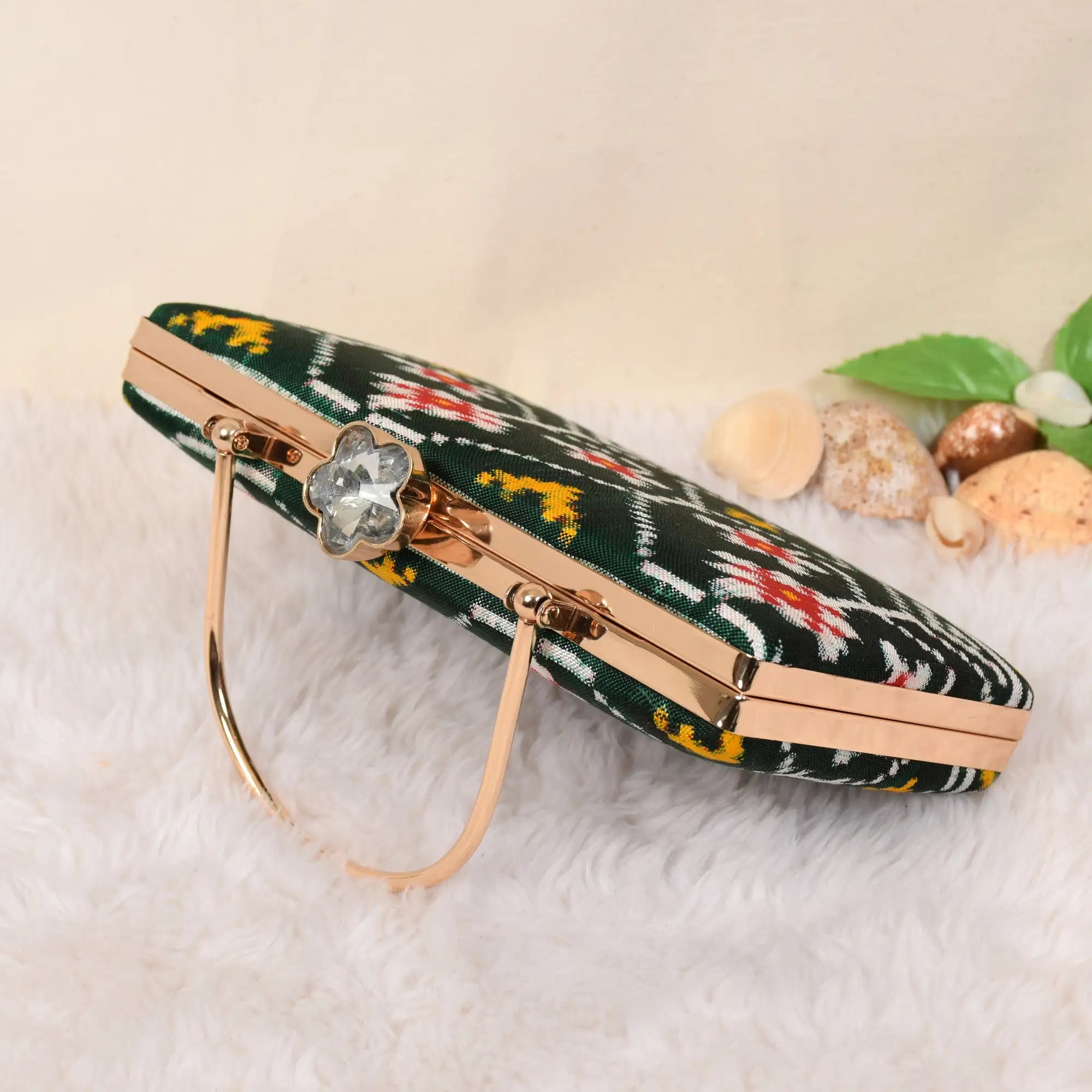 Double Ikat Patola Clutch