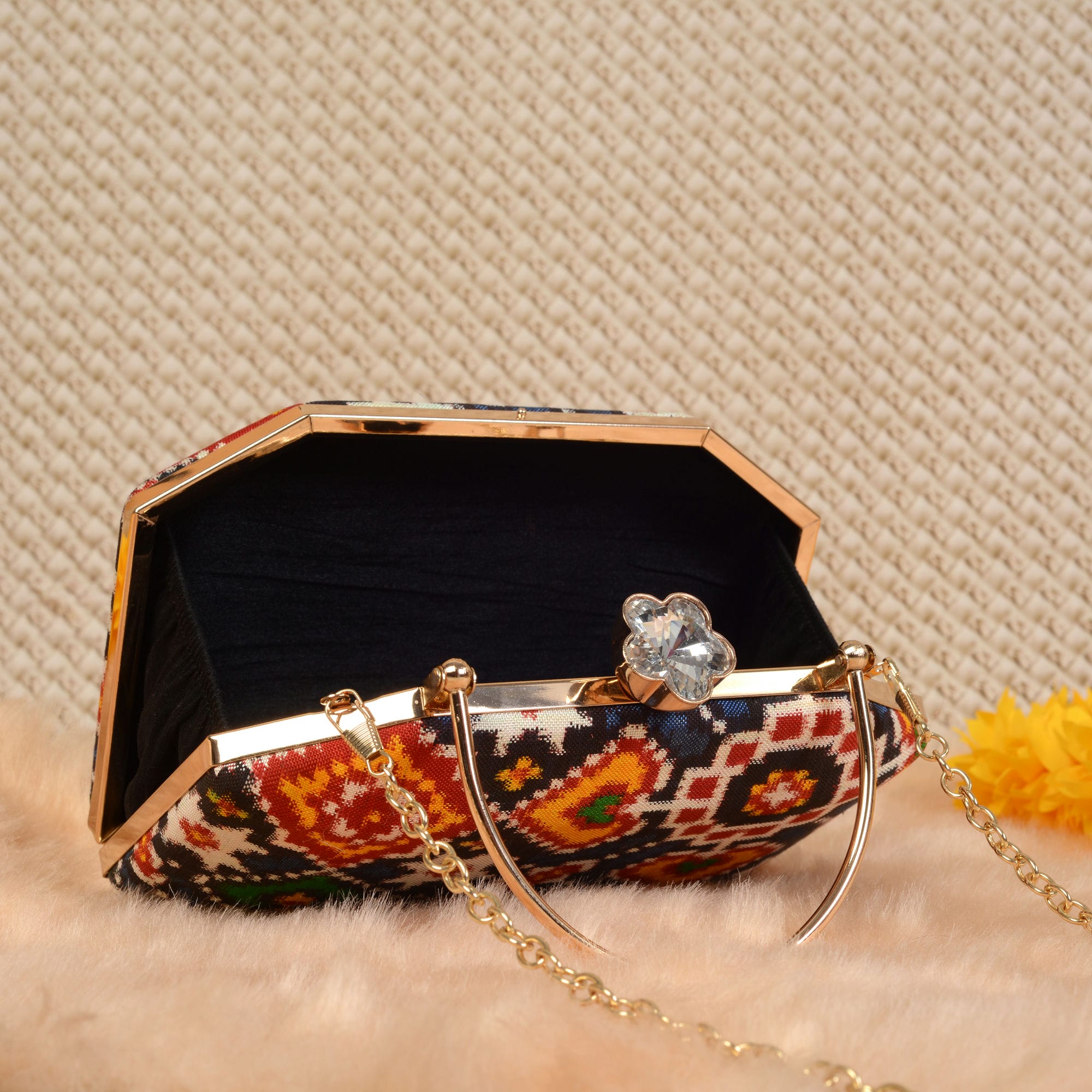 Double Ikat Patola Clutch