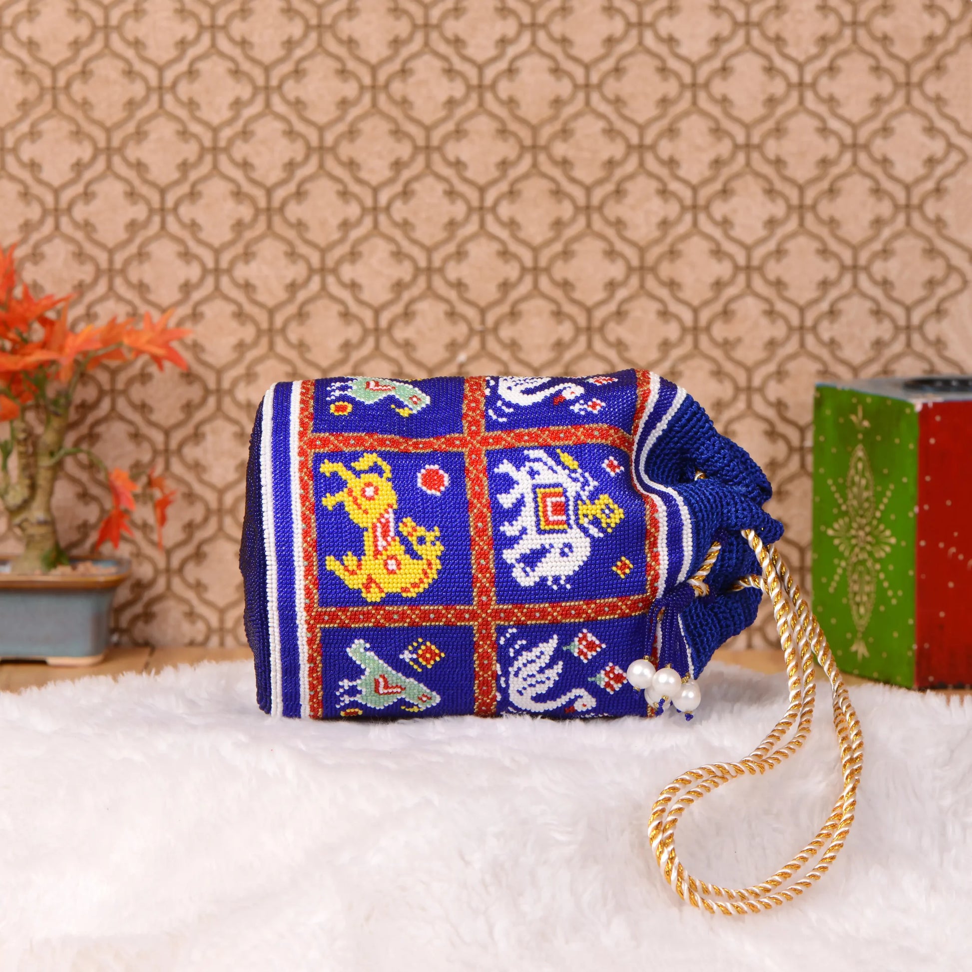 Patola Beaded Batva