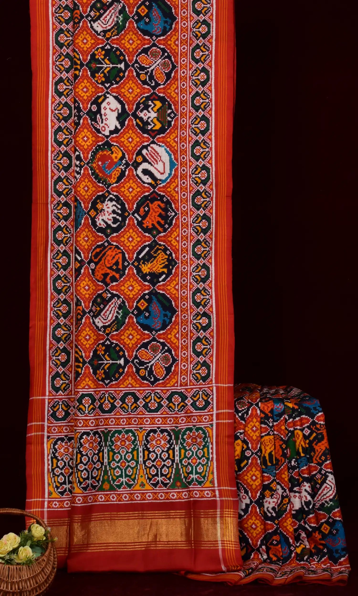 Double Ikat Patola Saree